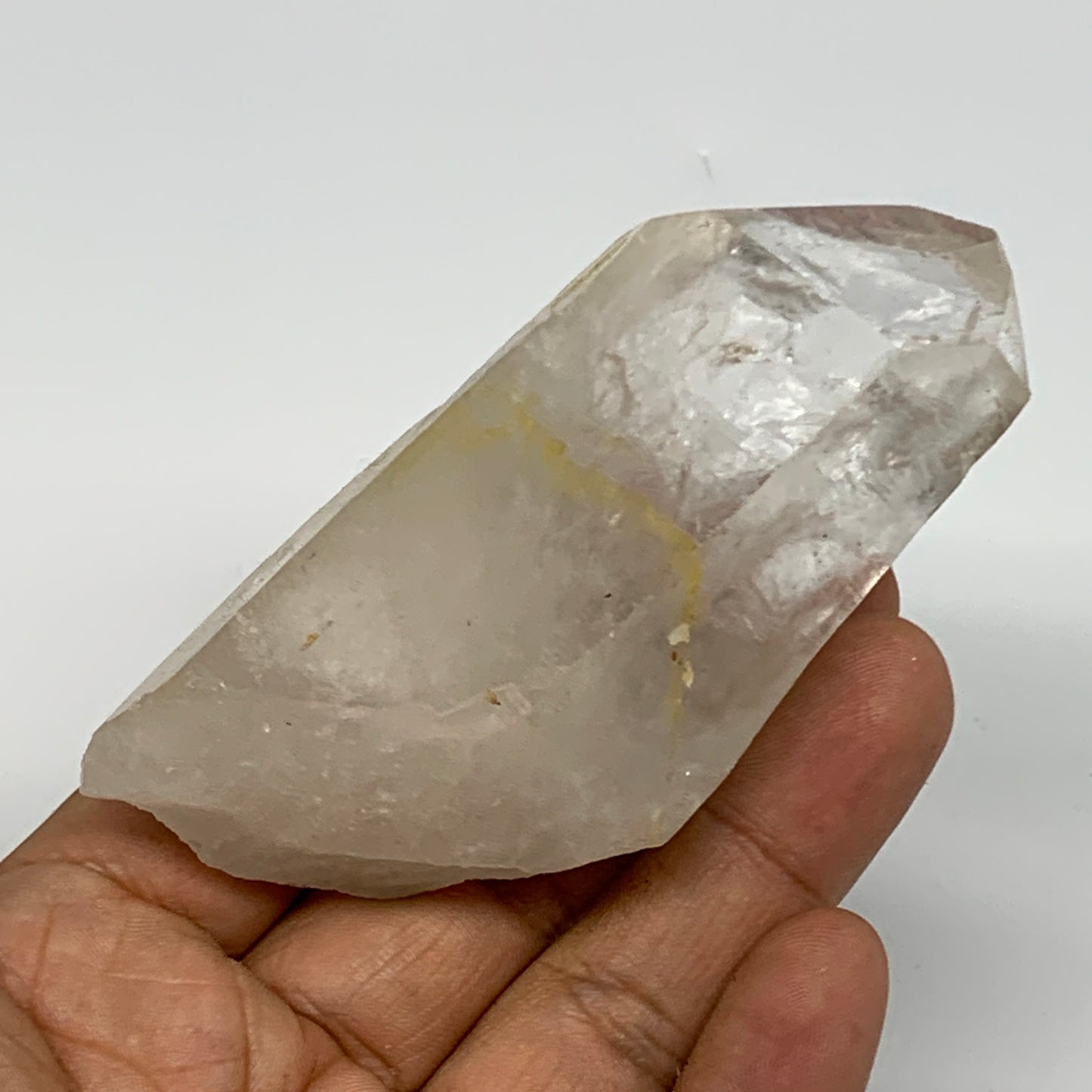 148.7g, 3.7"x1.6"x1.4", Lemurian Quartz Crystal Mineral Specimens @Brazil, B1929