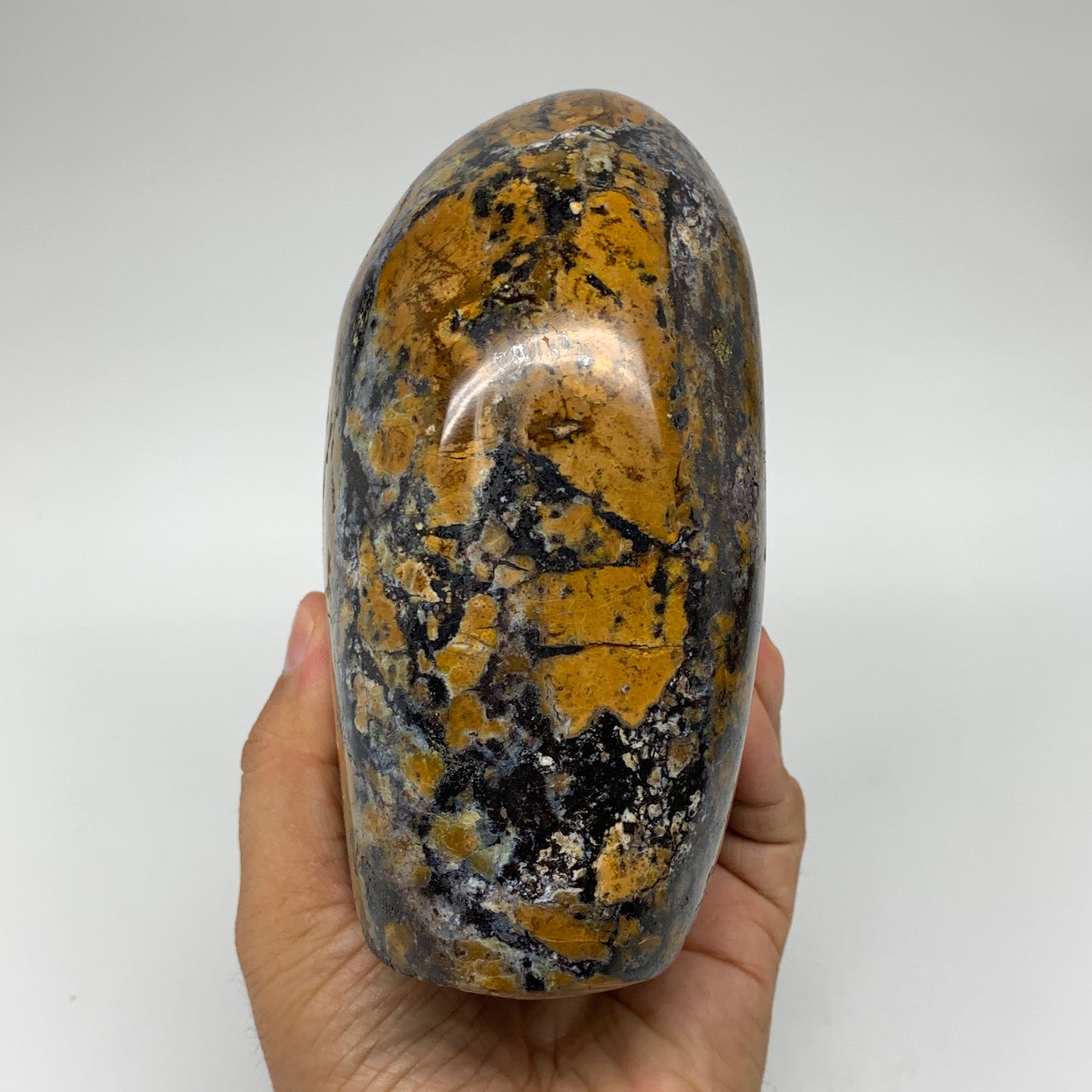 1562g, 5.5"x4.1"x2.7" Ocean Jasper Freeform Gemstone, Ocean Orbicular, B3240