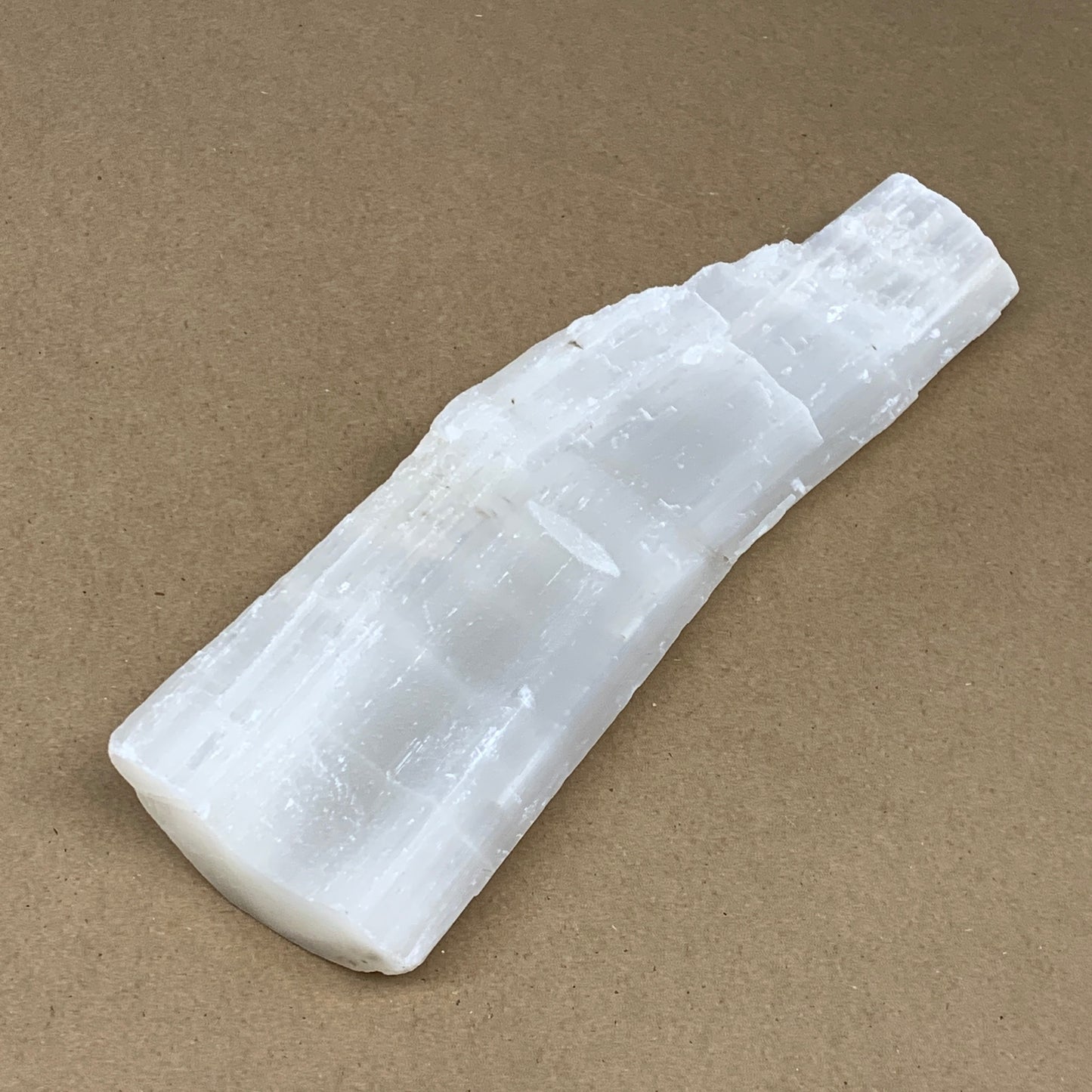 872g, 10.25"x2.9"x1.6", Rough Solid Selenite Crystal Blade Sticks @Morroco,B1215