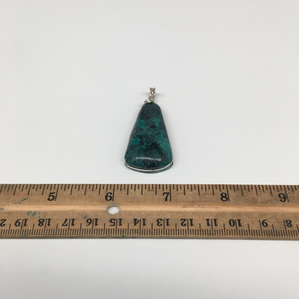 18g, Wire Wrapped Sonora Sunset Chrysocolla Cuprite Cabochon @Mexico,SC502 - watangem.com