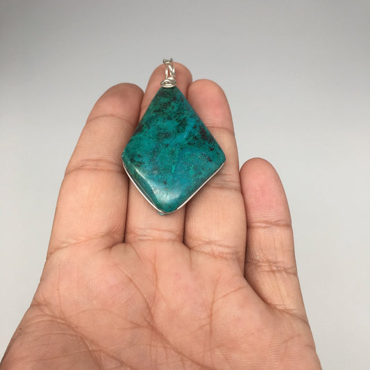 16.9g, Wire Wrapped Sonora Sunset Chrysocolla Cuprite Cabochon @Mexico,SC503