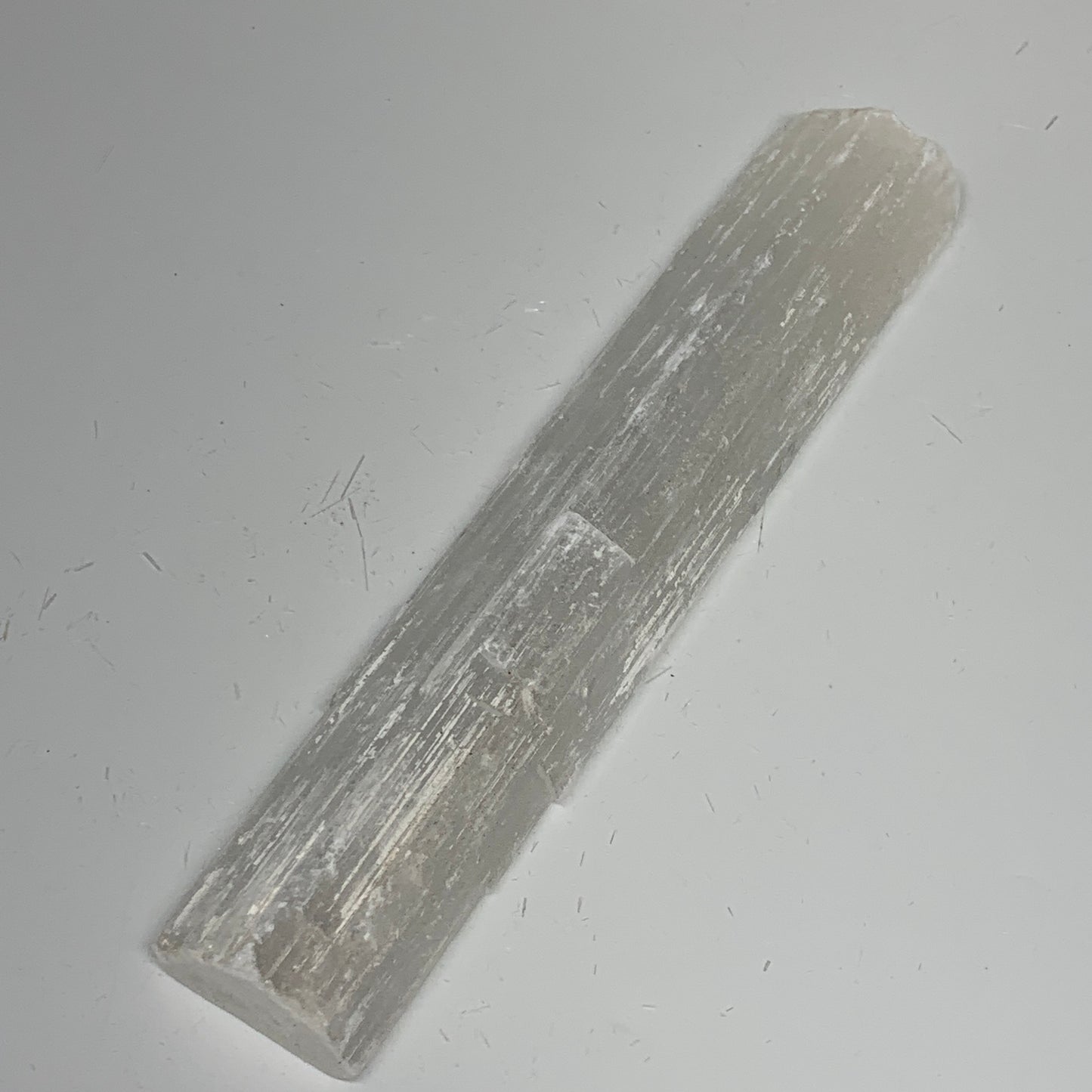 183.4g, 8"x1.5"x0.7", Rough Solid Selenite Crystal Blade Sticks @Morroco,B12228