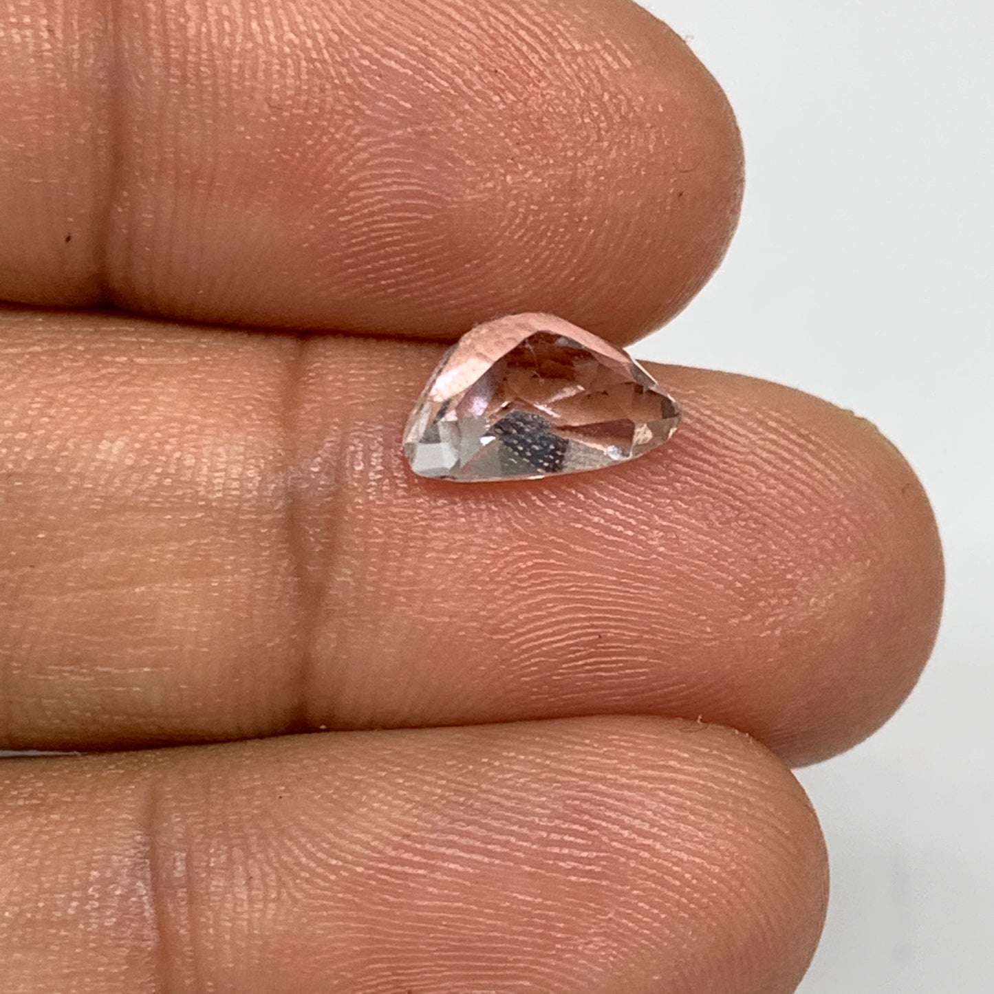 2.27cts, 6mmx10mmx5mm, Kunzite Crystal Facetted Cut Stone @Afghanistan, CTS32