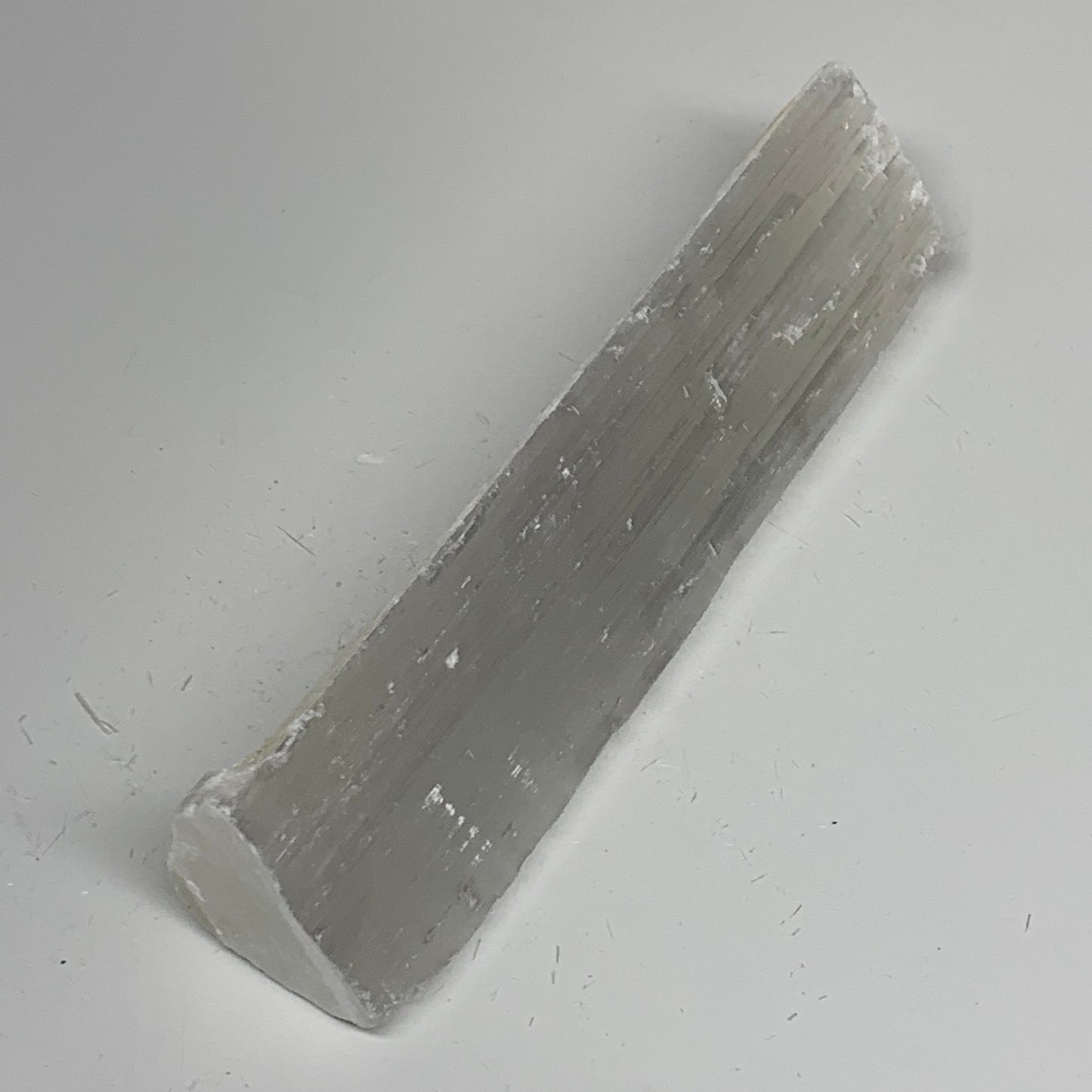 464g, 7.8"x1.8"x1.5", Rough Solid Selenite Crystal Blade Sticks @Morroco,B12241