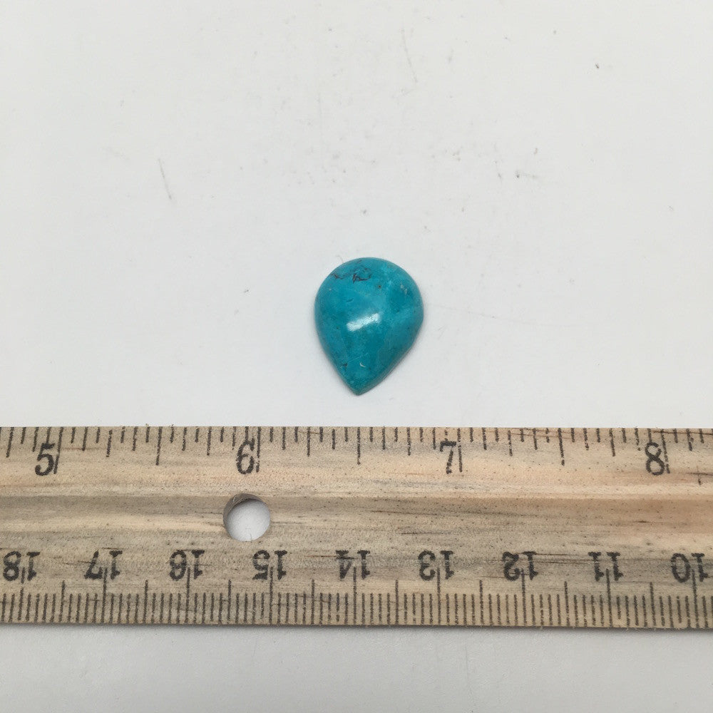 11 cts Natural Teardrop Shape Chrysocolla Cabochon From Mexico, CC24 - watangem.com