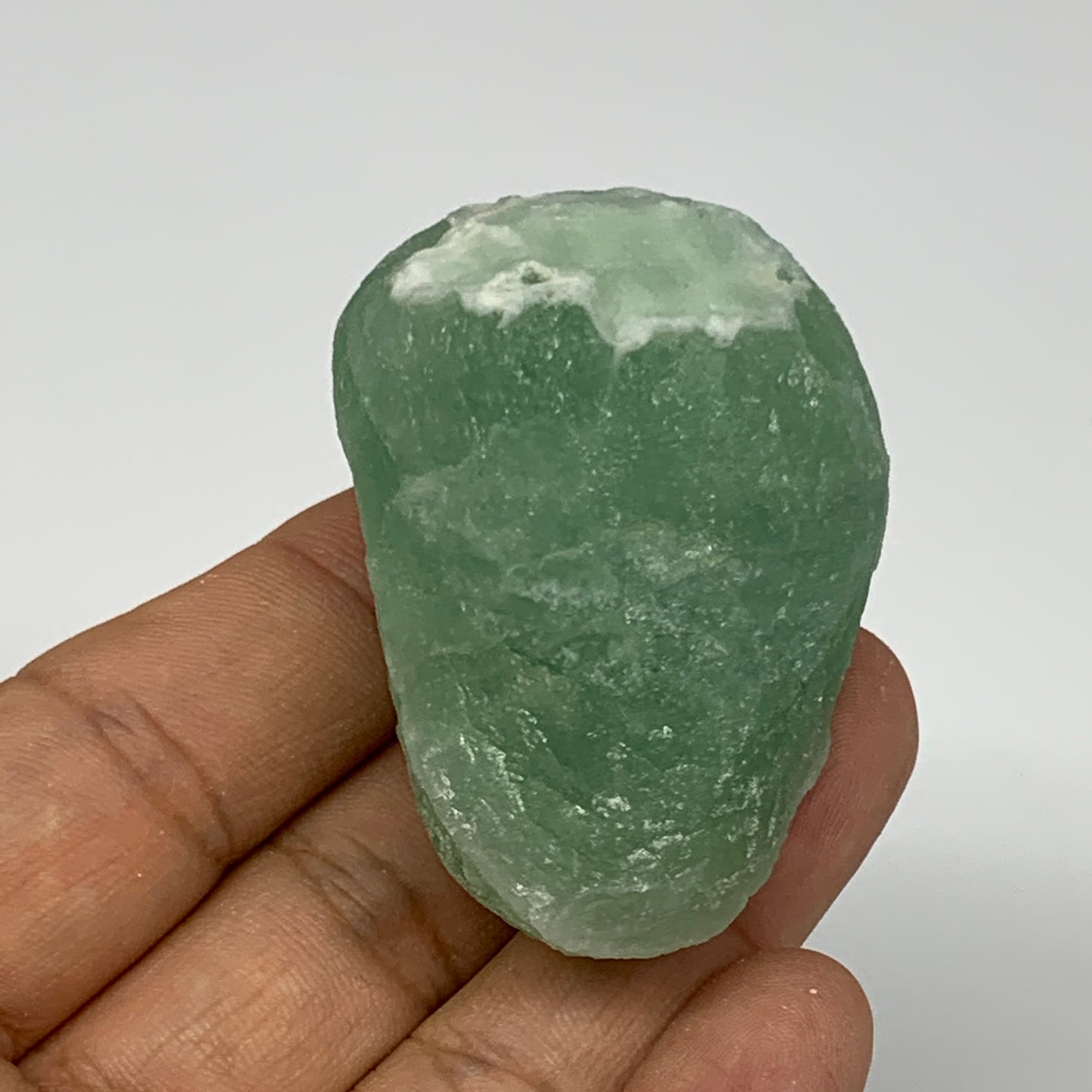 106.2g, 2.1"x1.5"x1.4" Fluorite Tumbled Rough Home Decor @Mexico, B18655