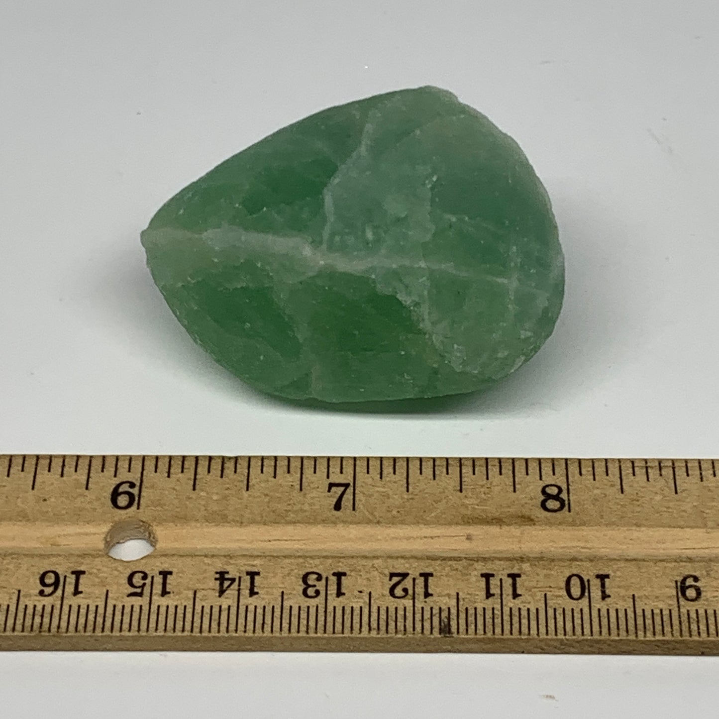 106.2g, 2.1"x1.5"x1.4" Fluorite Tumbled Rough Home Decor @Mexico, B18655