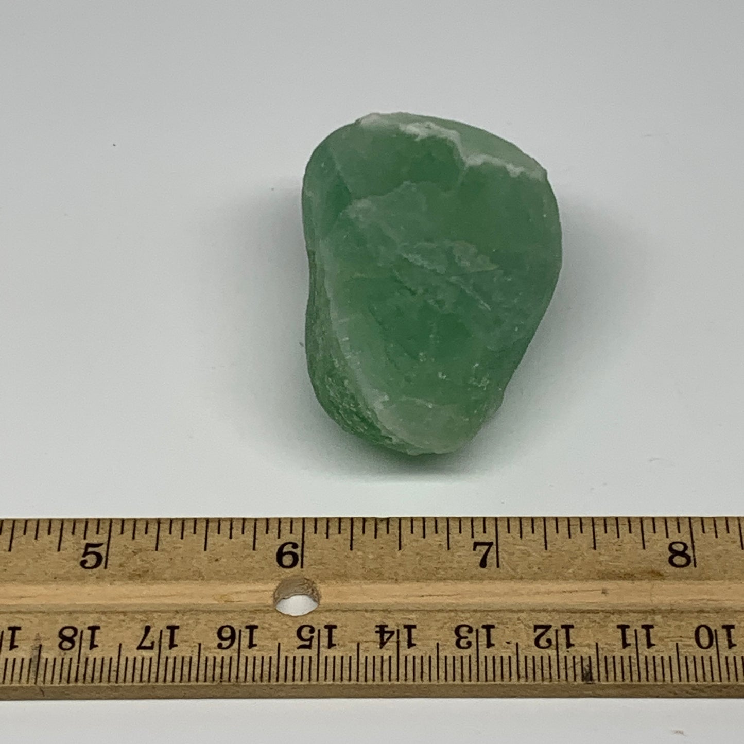 106.2g, 2.1"x1.5"x1.4" Fluorite Tumbled Rough Home Decor @Mexico, B18655