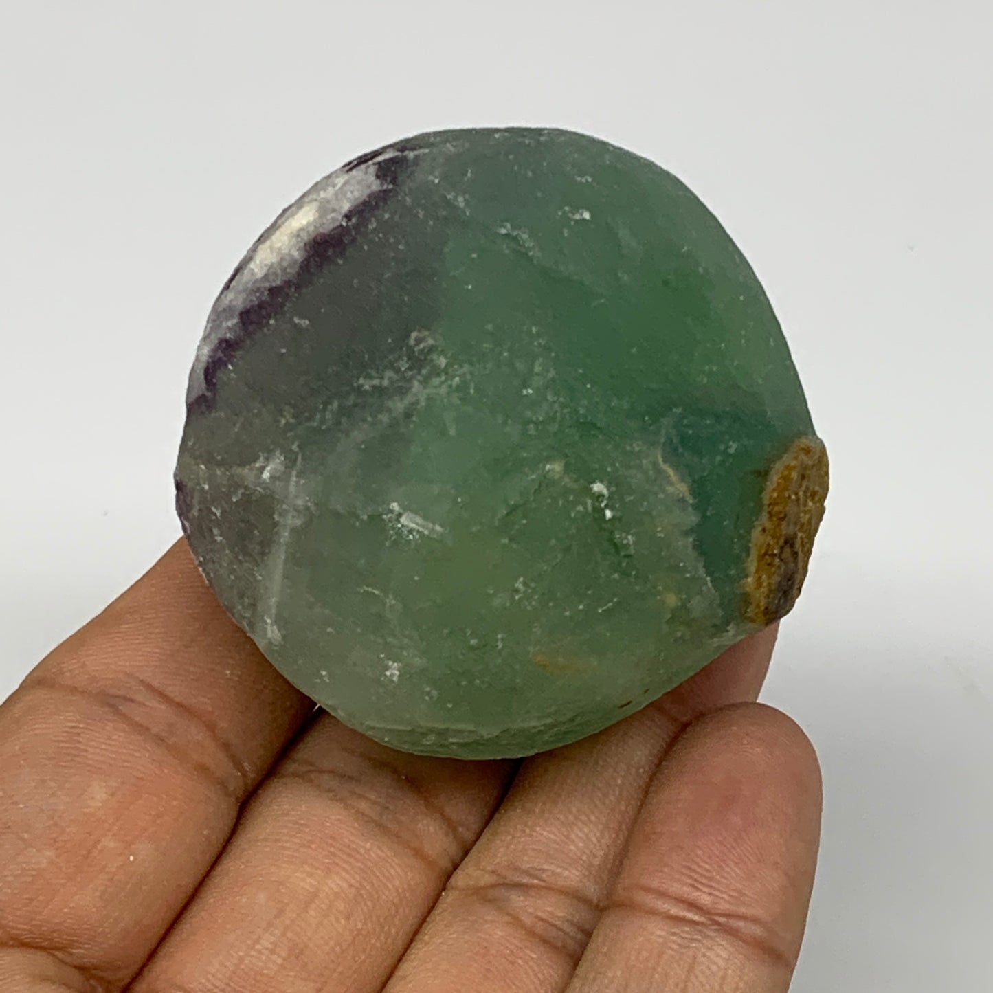 143.9g, 2"x1.9"x1.4" Fluorite Tumbled Rough Home Decor @Mexico, B18658