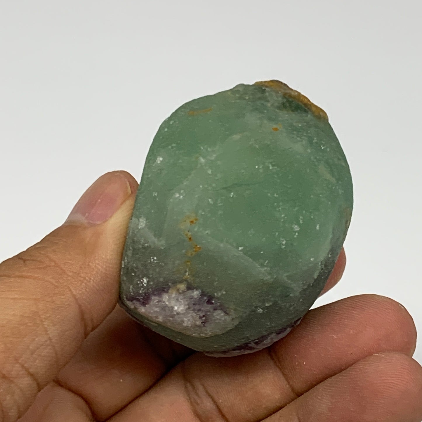 143.9g, 2"x1.9"x1.4" Fluorite Tumbled Rough Home Decor @Mexico, B18658