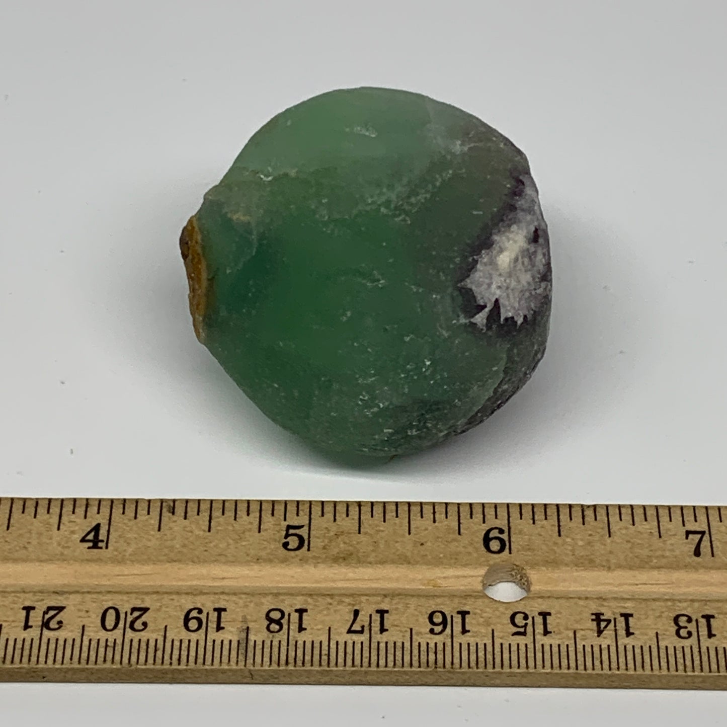 143.9g, 2"x1.9"x1.4" Fluorite Tumbled Rough Home Decor @Mexico, B18658