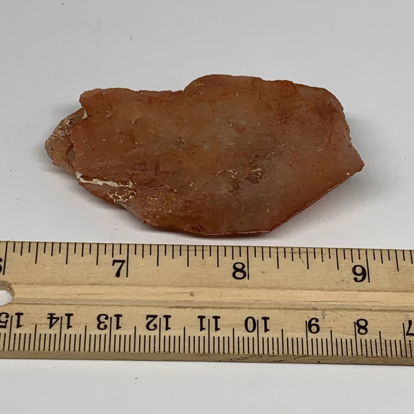 53.2g, 2.8"x1.5"x0.8", Natural Red Quartz Crystal Terminated @Morocco, B11424