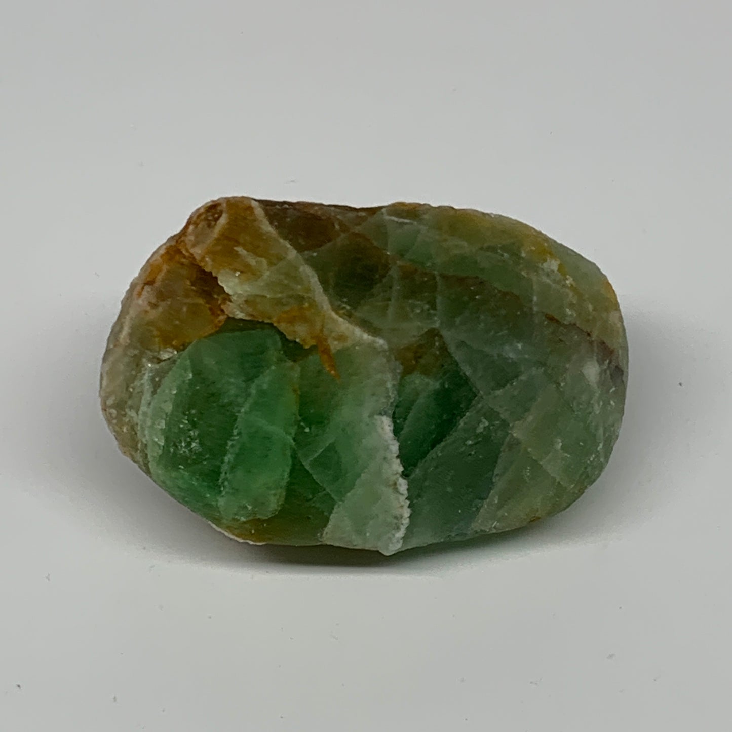 144.8g, 2.5"x1.7"x1.3" Fluorite Tumbled Rough Home Decor @Mexico, B18673