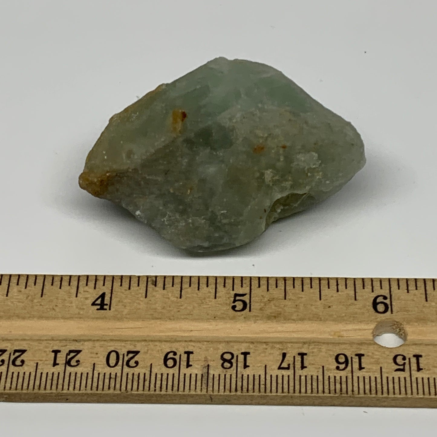 82g, 2.1"x1.5"x1.2" Fluorite Tumbled Rough Home Decor @Mexico, B18675