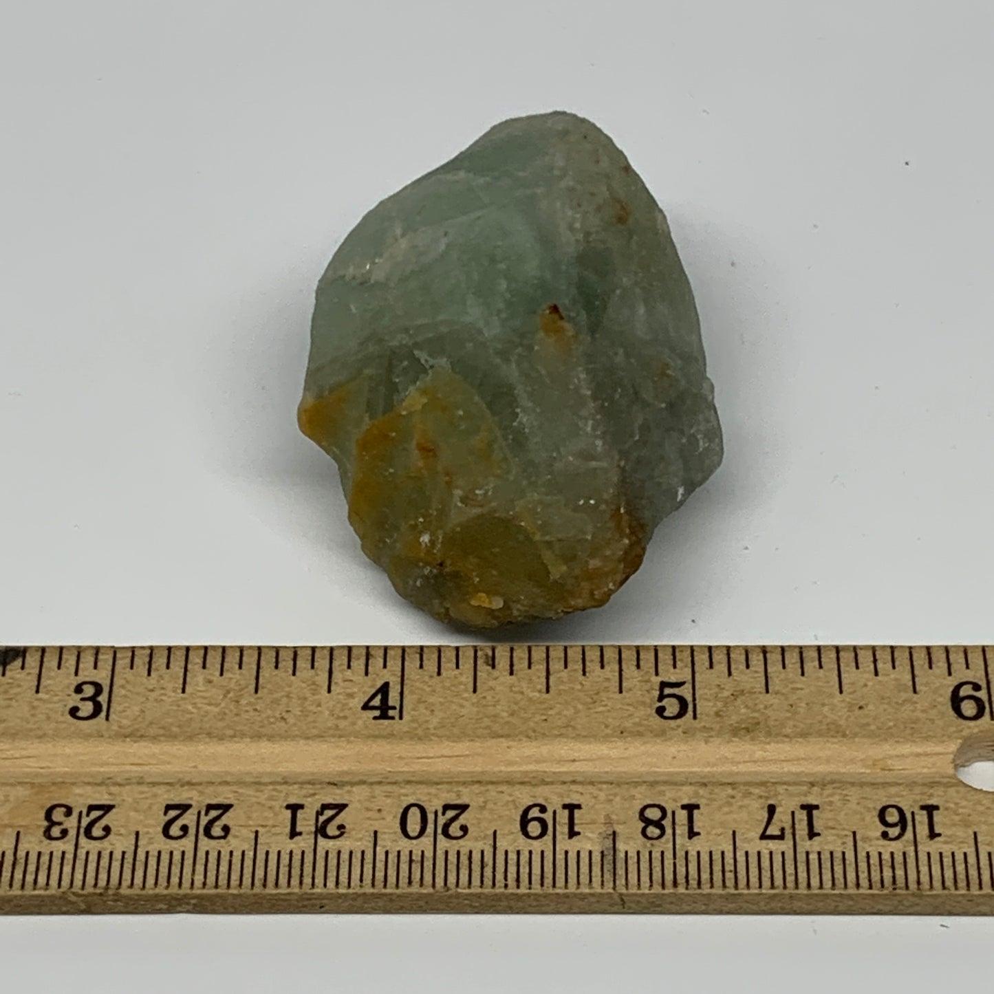 82g, 2.1"x1.5"x1.2" Fluorite Tumbled Rough Home Decor @Mexico, B18675