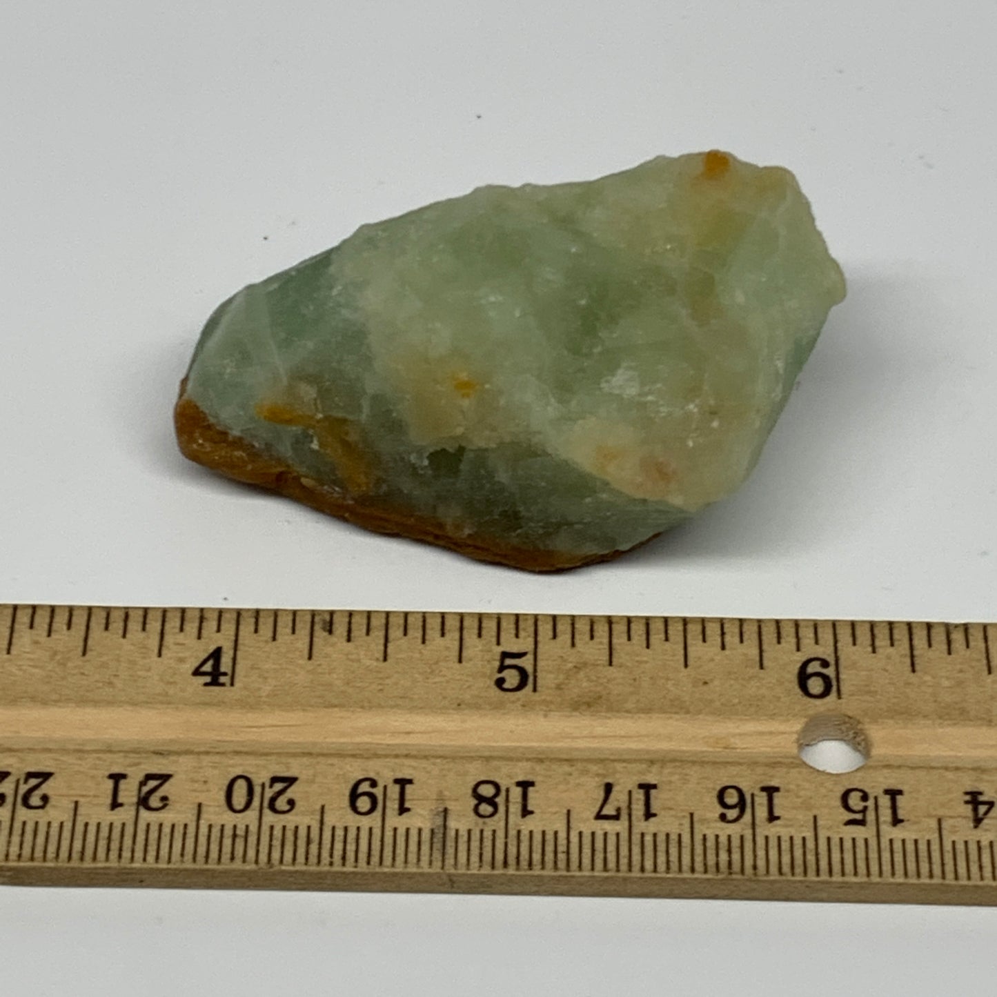 93g, 2.4"x1.6"x1.2" Fluorite Tumbled Rough Home Decor @Mexico, B18679