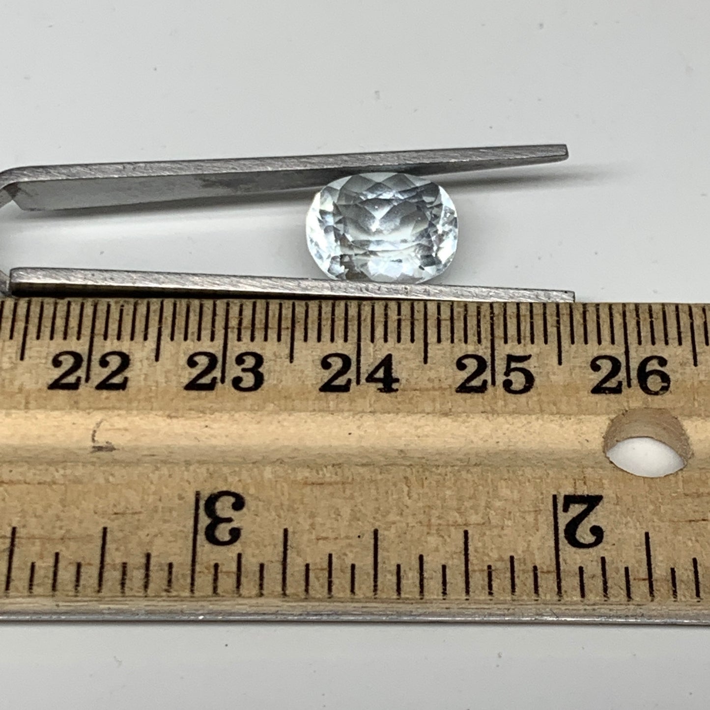 4.62cts, 11mmx9mmx7mm, Aquamarine Crystal Facetted Stone Loose @Pakistan,CTS116