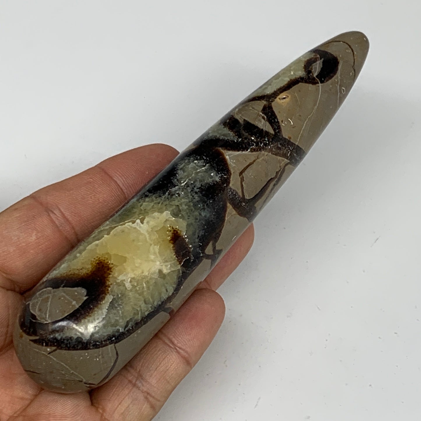 178g,5.4"x1.2" Natural Septarian Wand Stick, Home Decor, Collectible, B6125