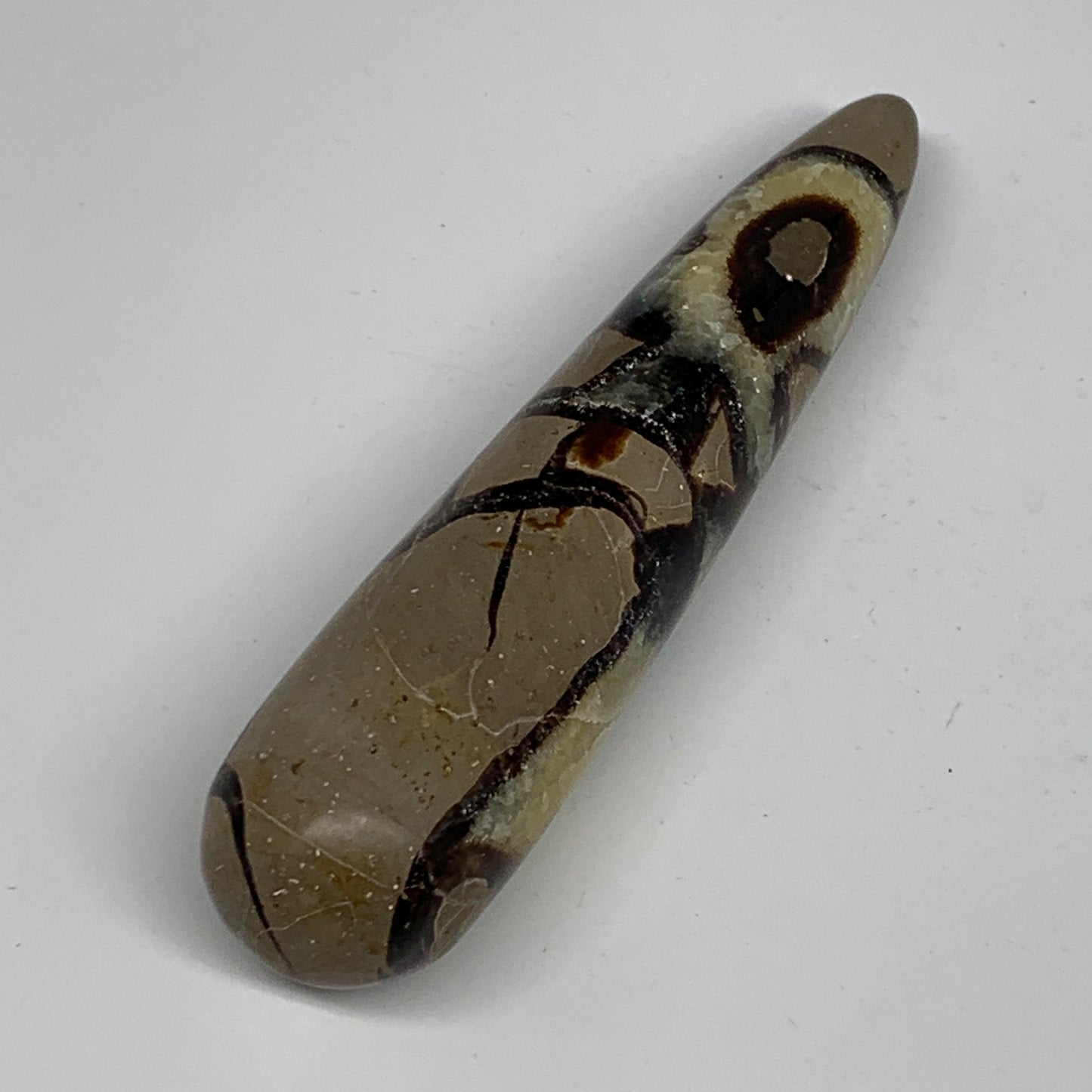 178g,5.4"x1.2" Natural Septarian Wand Stick, Home Decor, Collectible, B6125