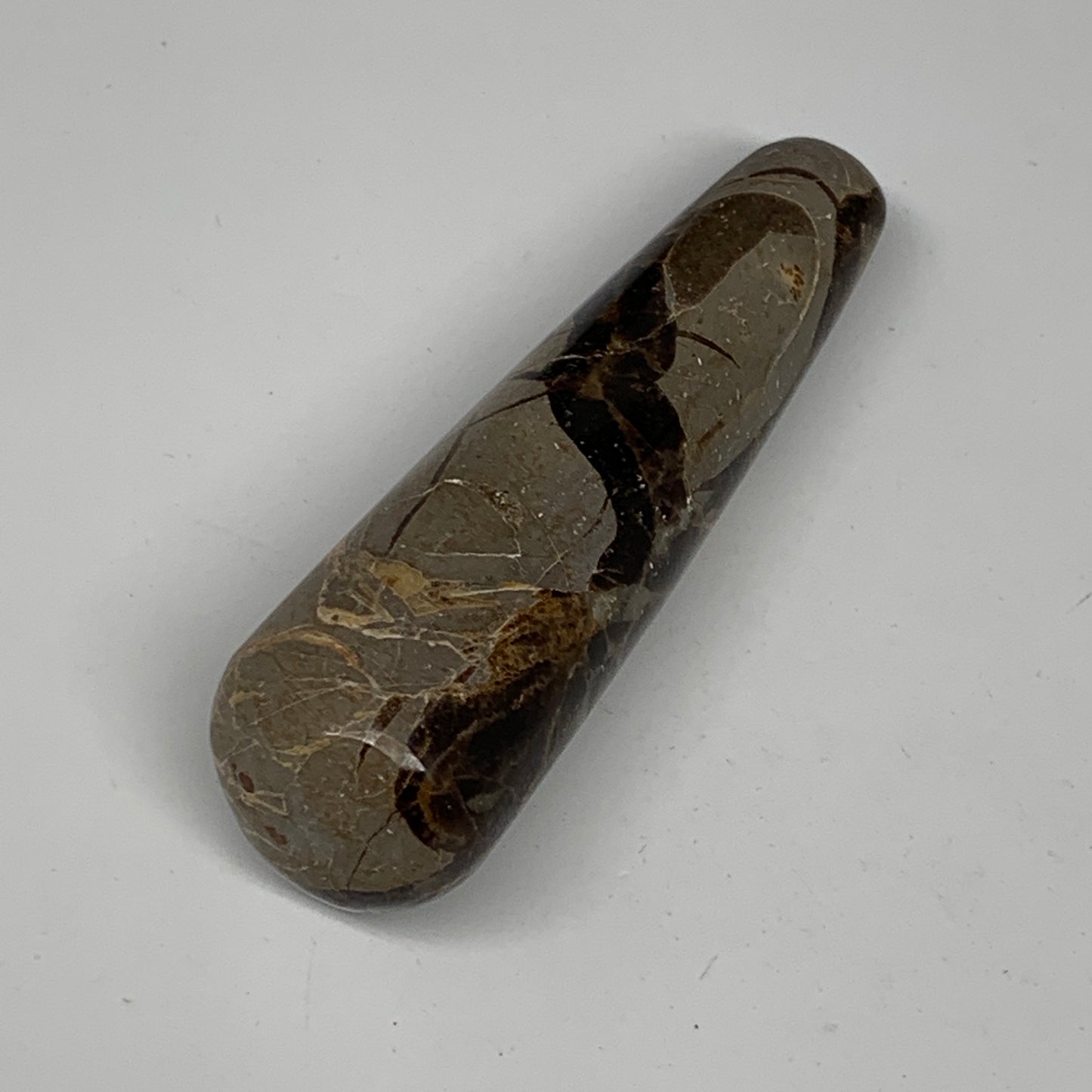188g,4.6"x1.3" Natural Septarian Wand Stick, Home Decor, Collectible, B6128