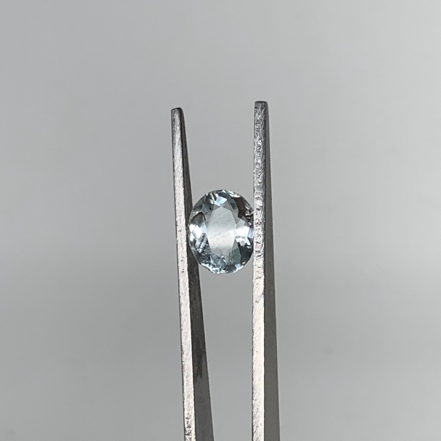 1.43cts, 8mmx7mmx4mm, Aquamarine Crystal Facetted Stone Loose @Pakistan,CTS124