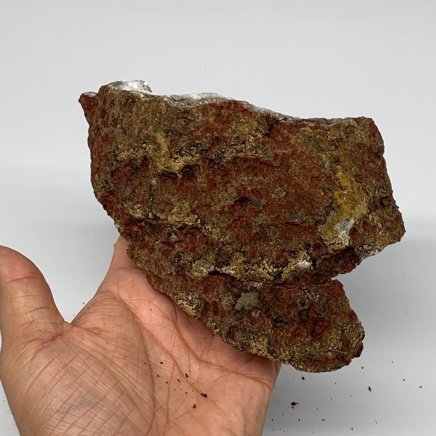 546g, 6.8"x4.8"x1.2", Rare Manganese Cluster With Quartz Mineral Specimen,B10662