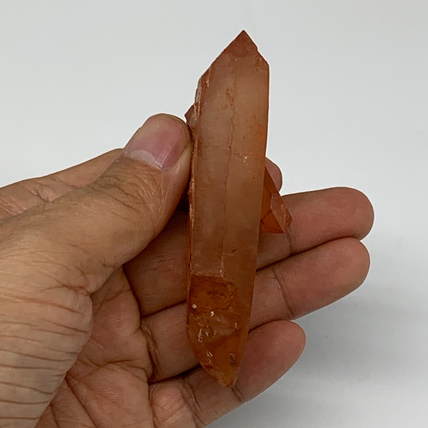 87.5g, 3.4"x2"x1", Natural Red Quartz Crystal Terminated @Morocco, B11503