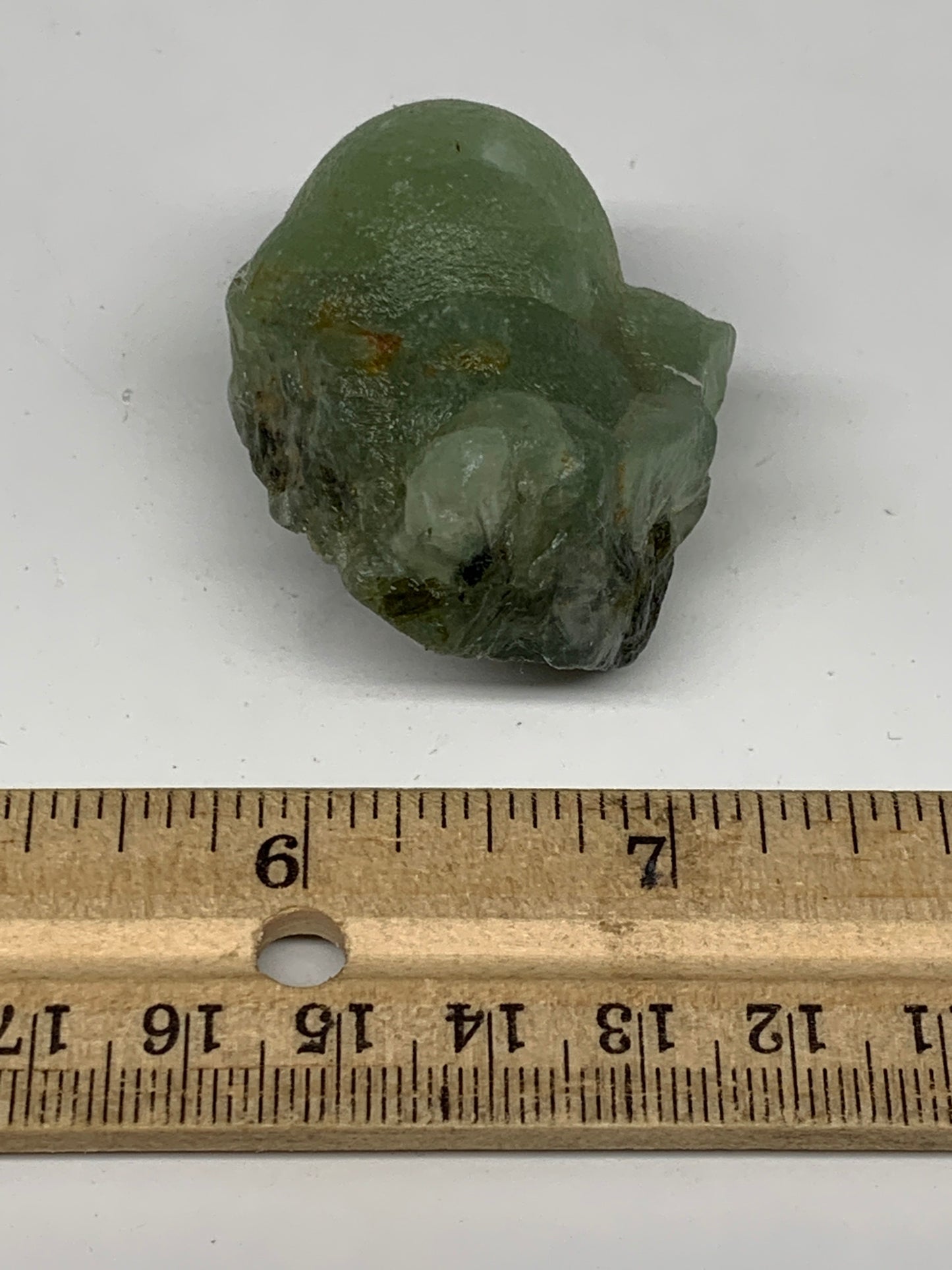 67.6g, 1.8"x1.4"x1.2" Prehnite With Epidote Inclusion Mineral Specimen, B7031