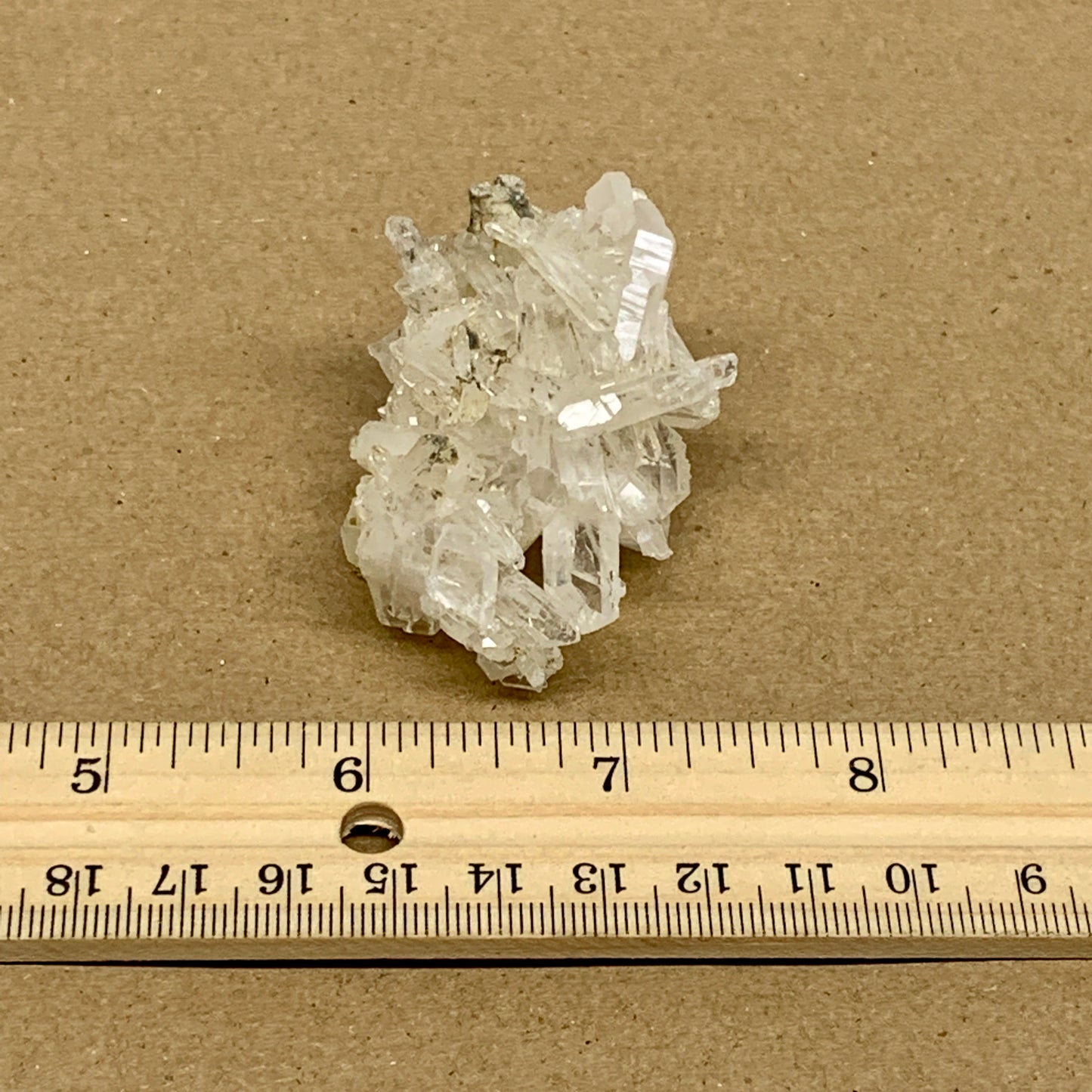 40.9g, 2.2"x1.6"x1.3", Faden Quartz Crystal Mineral,Specimen Terminated, B24902