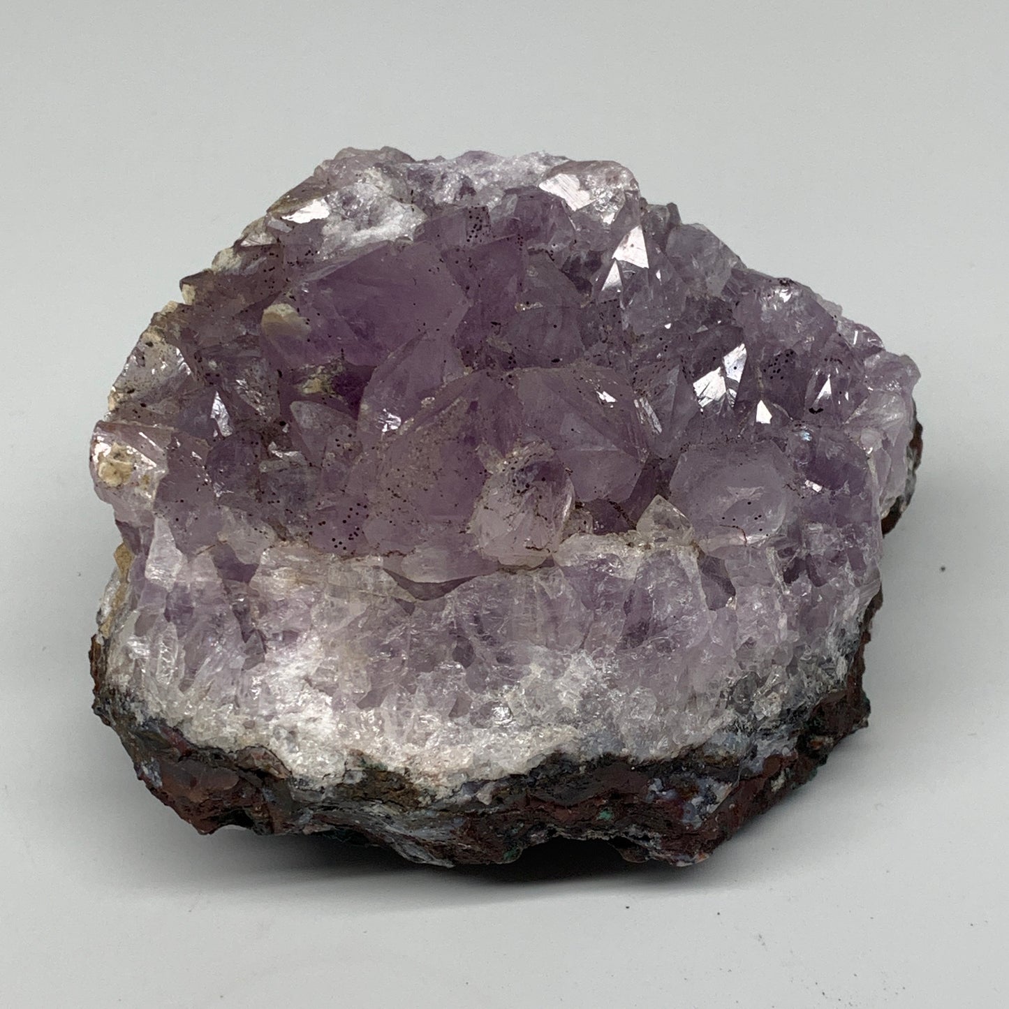 698g, 3.6"x3.7"x2.6", Natural Amethyst Cluster Mineral Specimen @Morocco,B10694