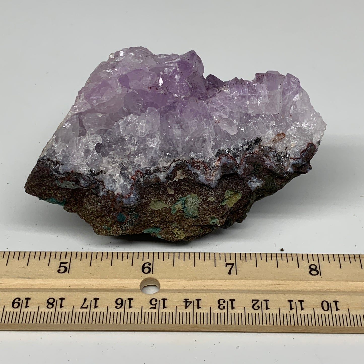 251.6g, 3.6"x1.9"x2.4", Natural Amethyst Cluster Mineral Specimen @Morocco,B1069