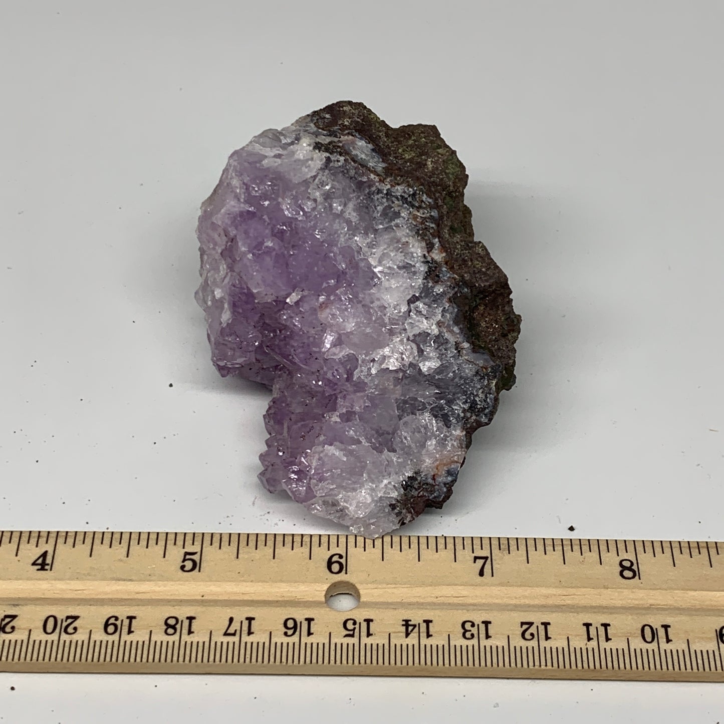 251.6g, 3.6"x1.9"x2.4", Natural Amethyst Cluster Mineral Specimen @Morocco,B1069