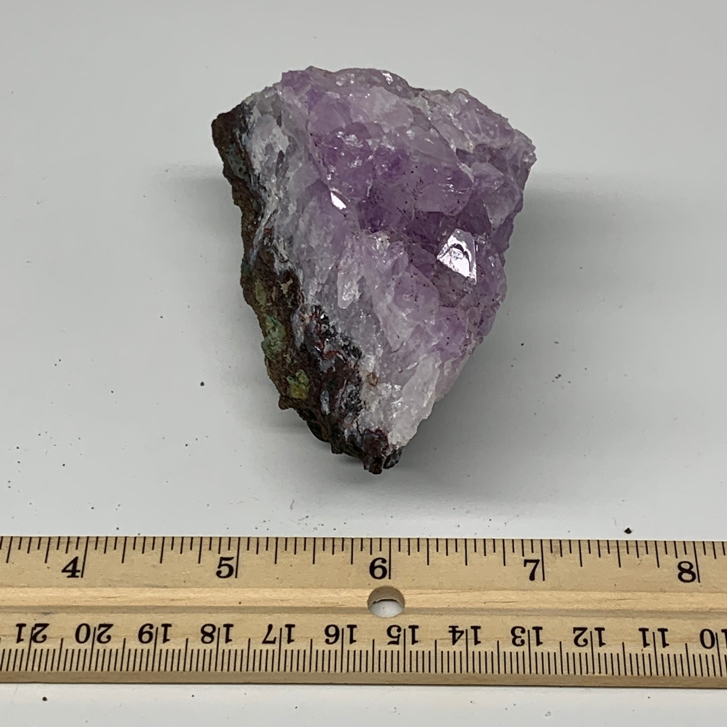 251.6g, 3.6"x1.9"x2.4", Natural Amethyst Cluster Mineral Specimen @Morocco,B1069