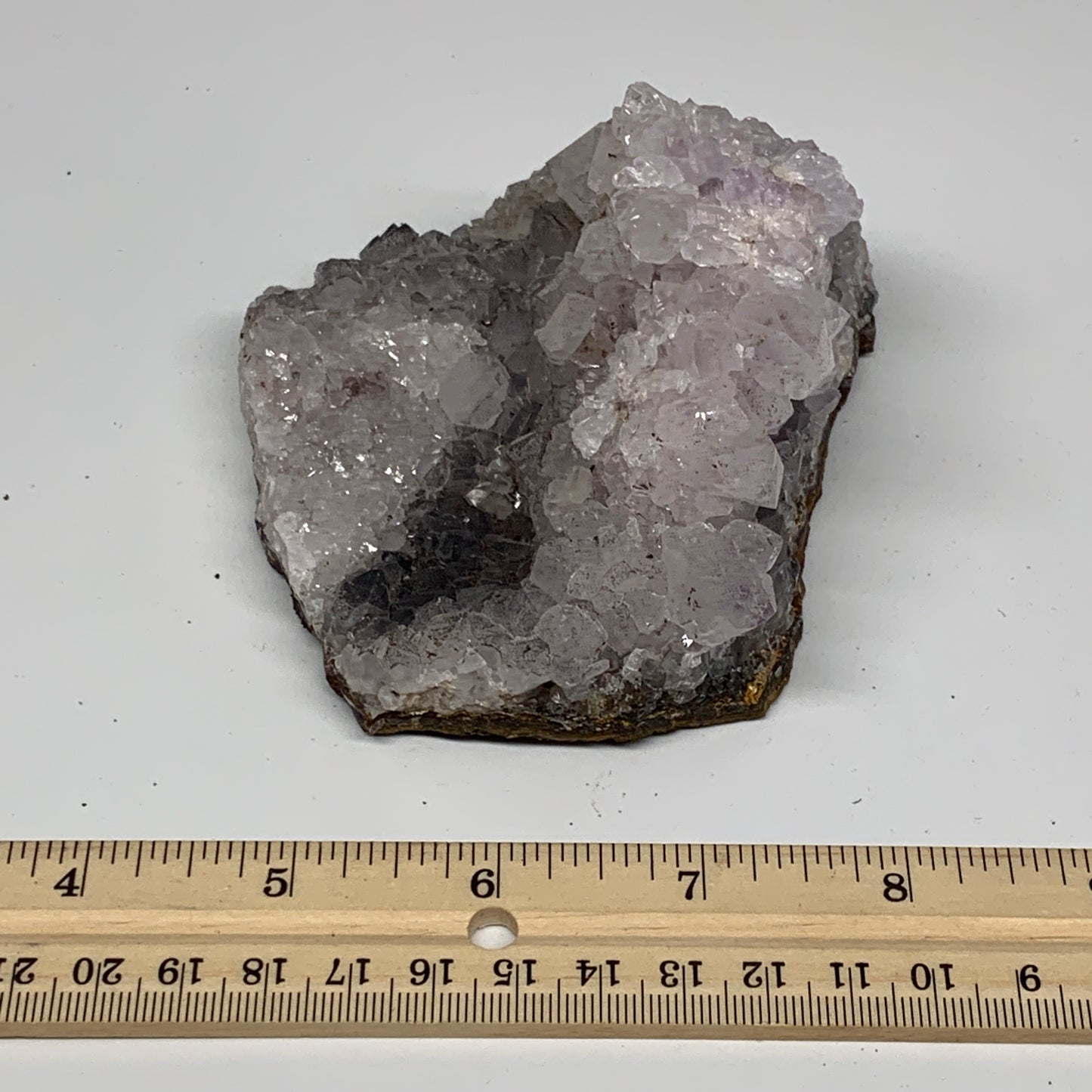 437.7g, 3.3"x3.8"x2.2", Rare Manganese Cluster With Quartz Mineral Specimen,B106