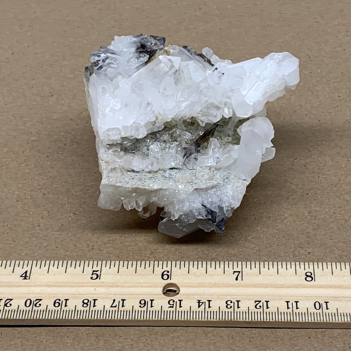 312.2g, 3.2"x2.9"x2.2", Natural Quartz Crystal Mineral,Specimen Terminated, B249