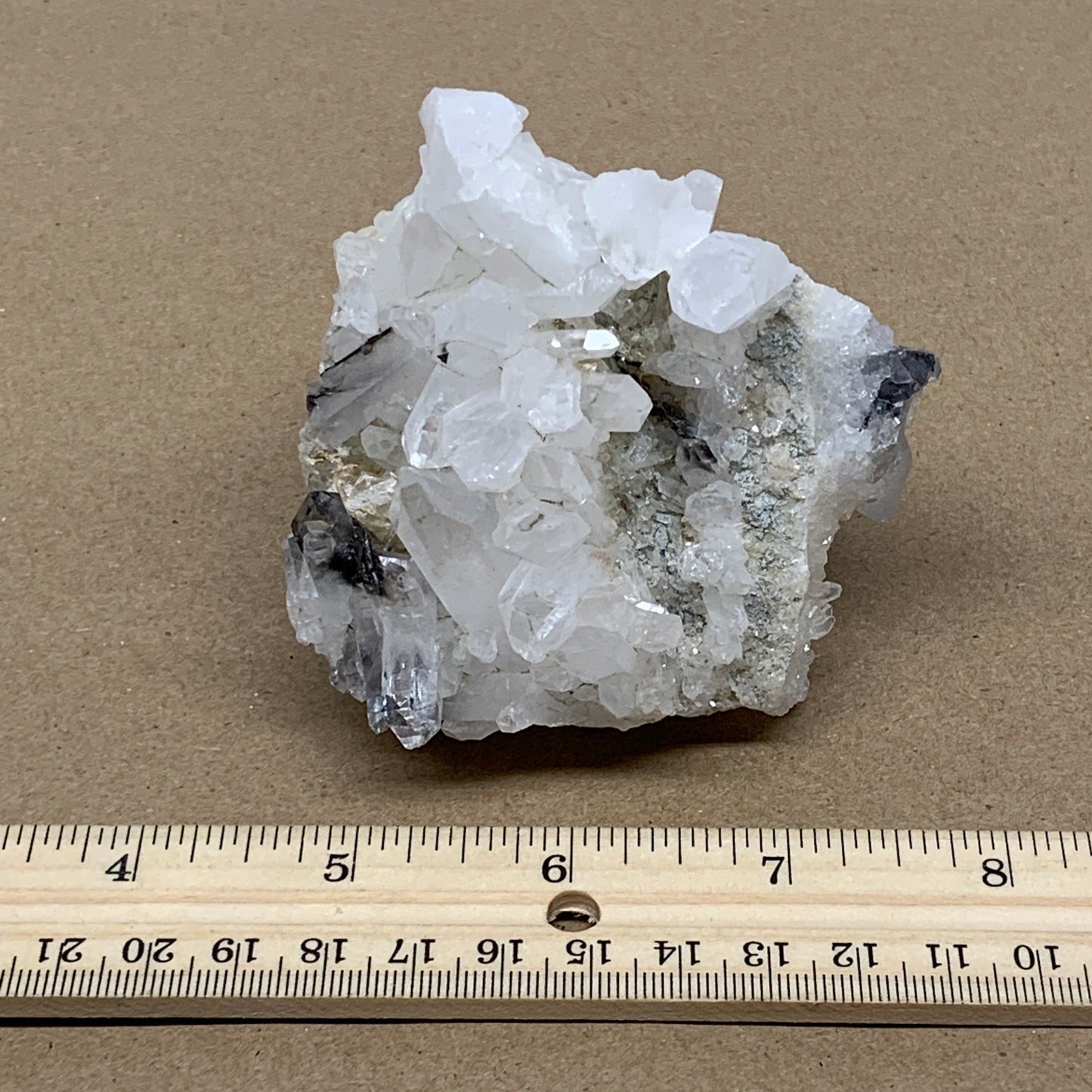 312.2g, 3.2"x2.9"x2.2", Natural Quartz Crystal Mineral,Specimen Terminated, B249