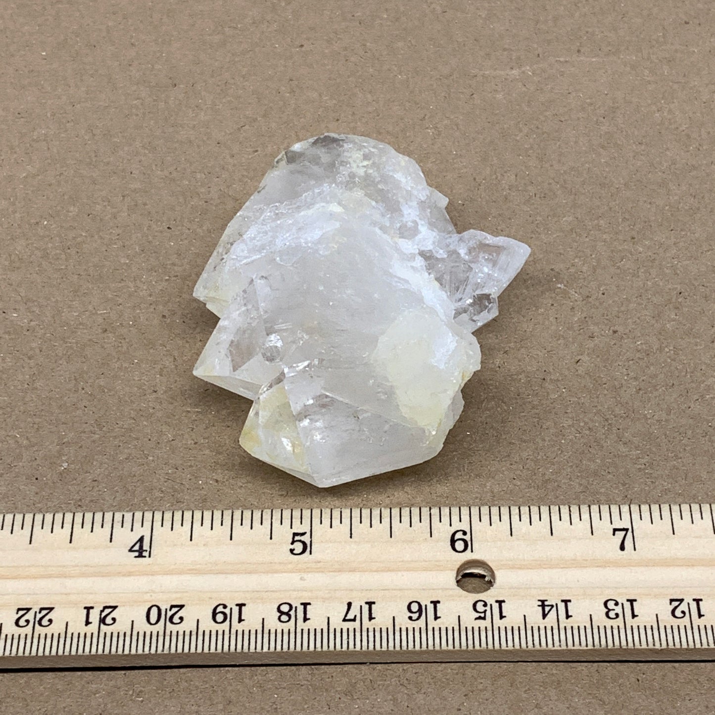 108.4g, 2.3"x2.7"x0.9", Faden Quartz Crystal Mineral,Specimen Terminated, B24944