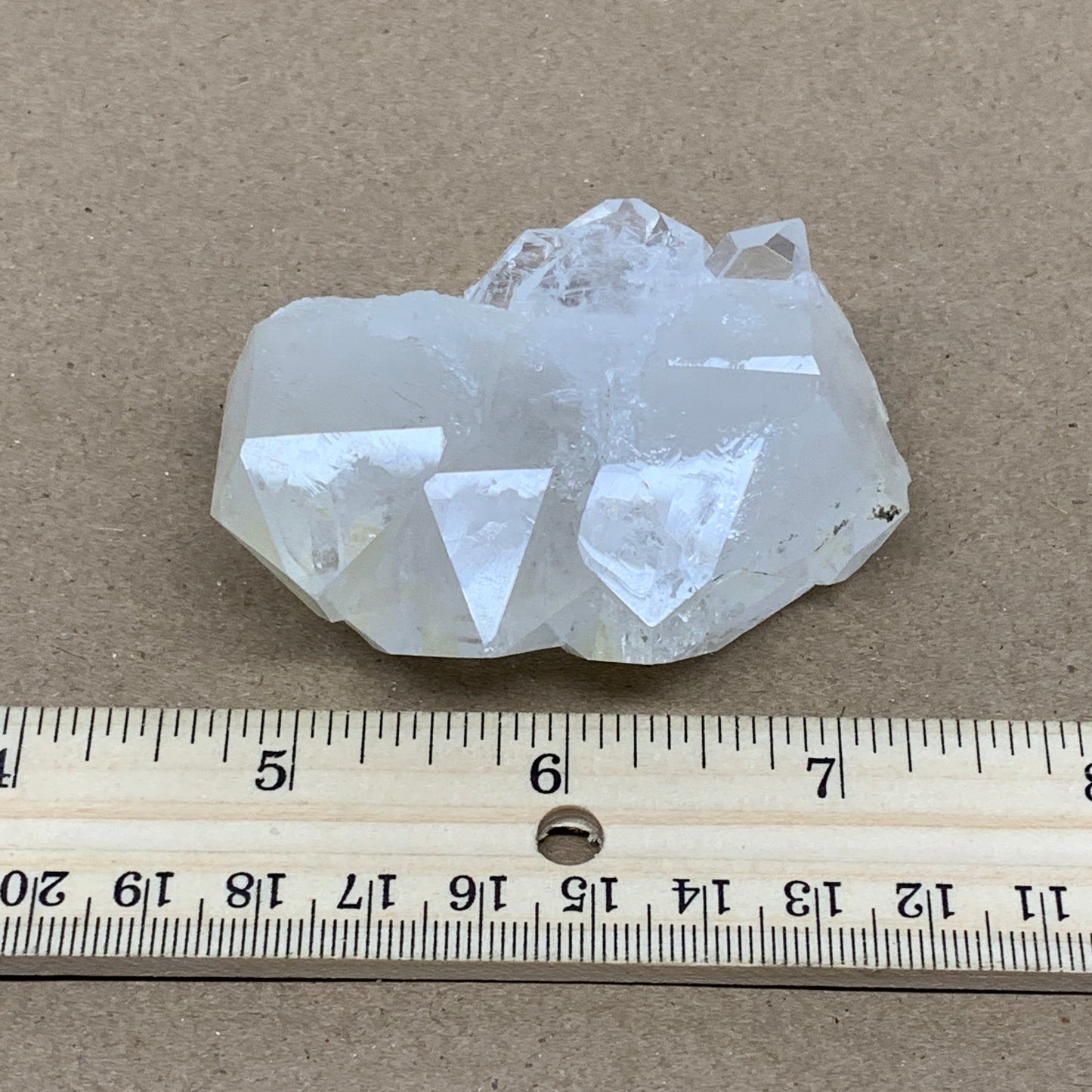 108.4g, 2.3"x2.7"x0.9", Faden Quartz Crystal Mineral,Specimen Terminated, B24944