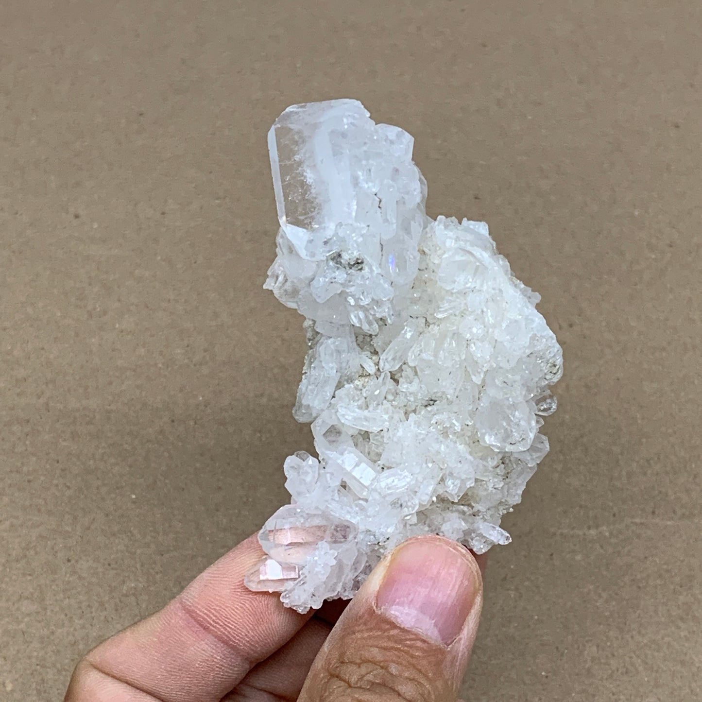 82.4g, 3.1"x1.6"x1.1", Faden Quartz Crystal Mineral,Specimen Terminated, B24946