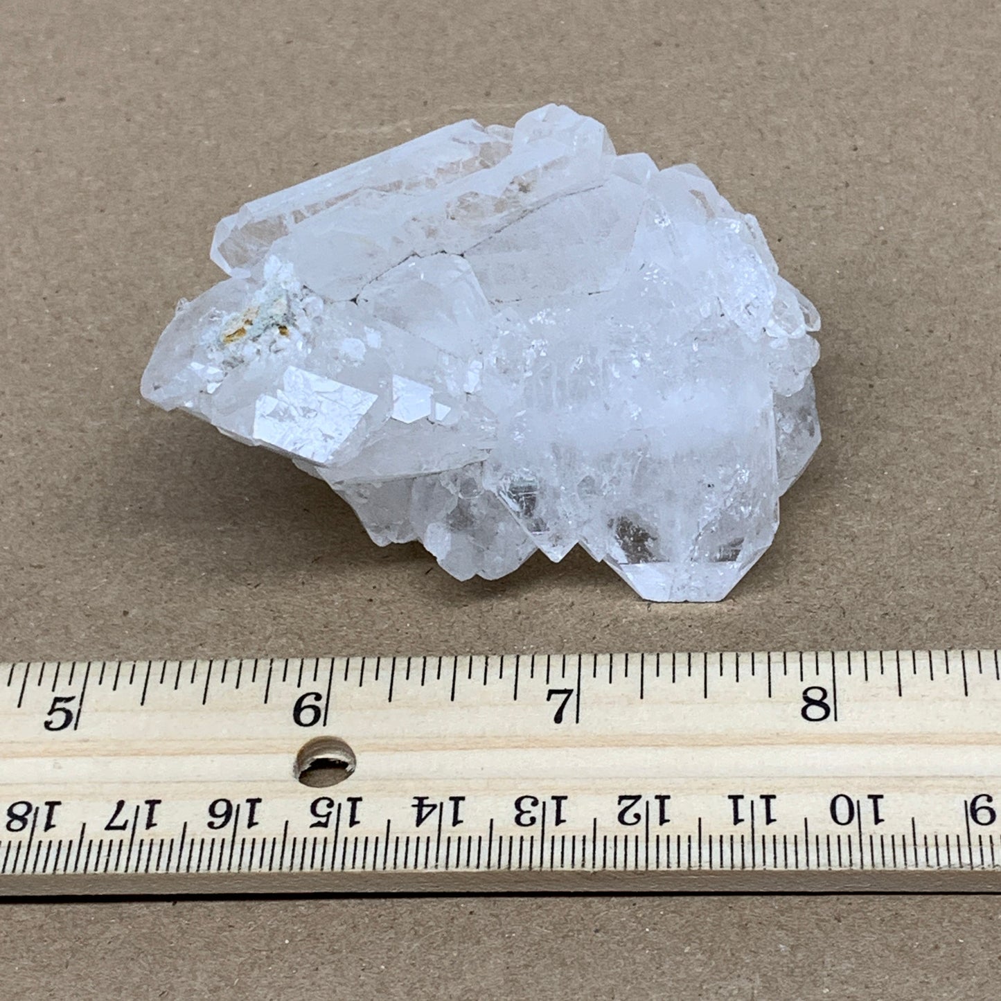 108.2g, 2.9"x2.1"x1.6", Faden Quartz Crystal Mineral,Specimen Terminated, B24948