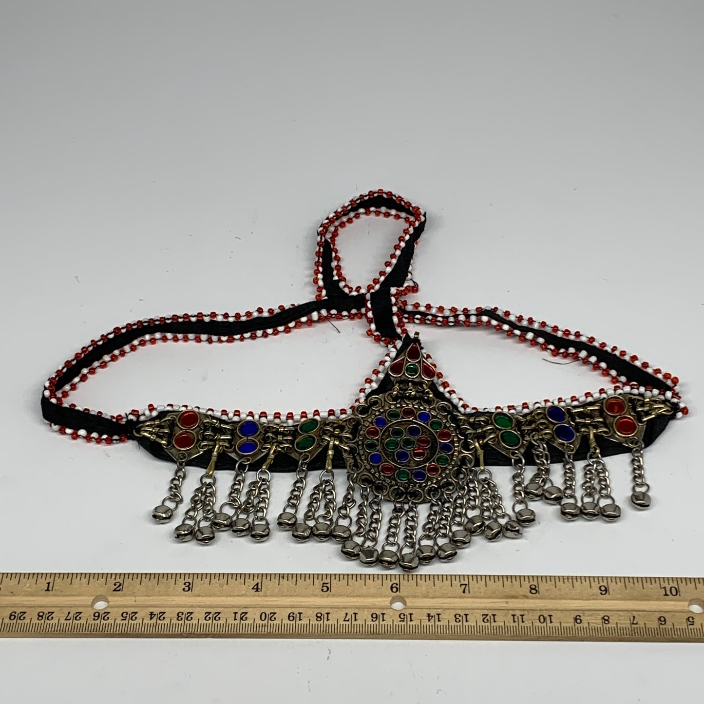 79g, Kuchi Headdress Headpiece Afghan Ethnic Tribal Jingle Bells @Afghanistan, B