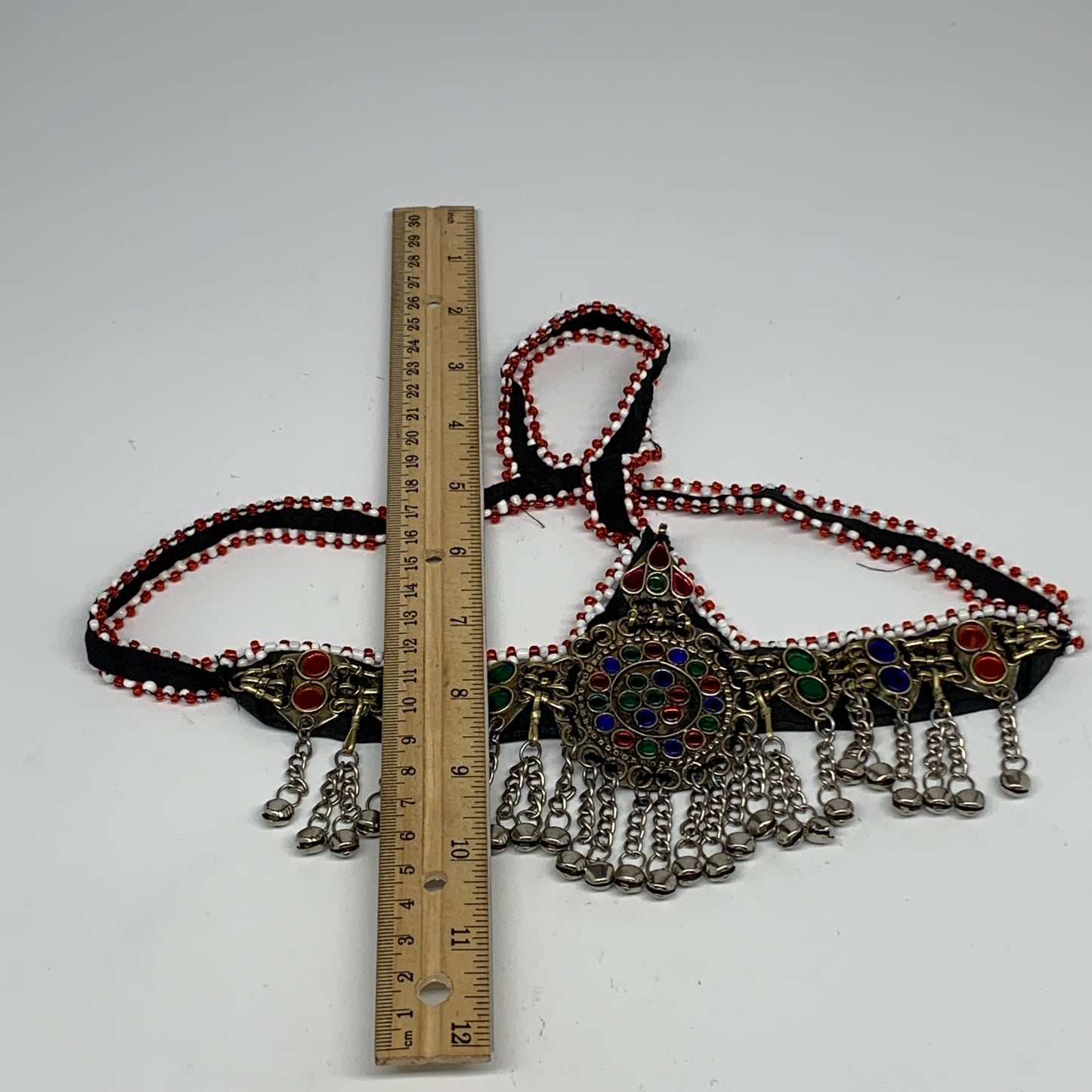 79g, Kuchi Headdress Headpiece Afghan Ethnic Tribal Jingle Bells @Afghanistan, B