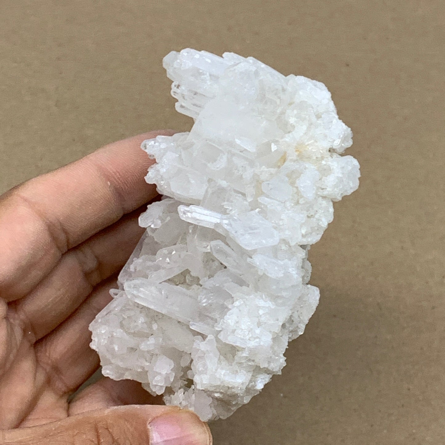 221.8g, 3.3"x3"x1.6", Faden Quartz Crystal Mineral,Specimen Terminated, B24950