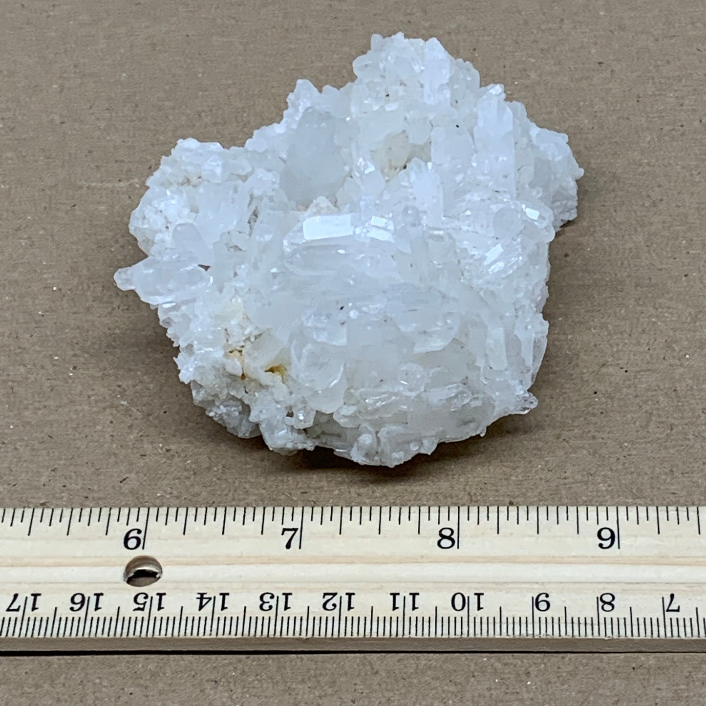 221.8g, 3.3"x3"x1.6", Faden Quartz Crystal Mineral,Specimen Terminated, B24950