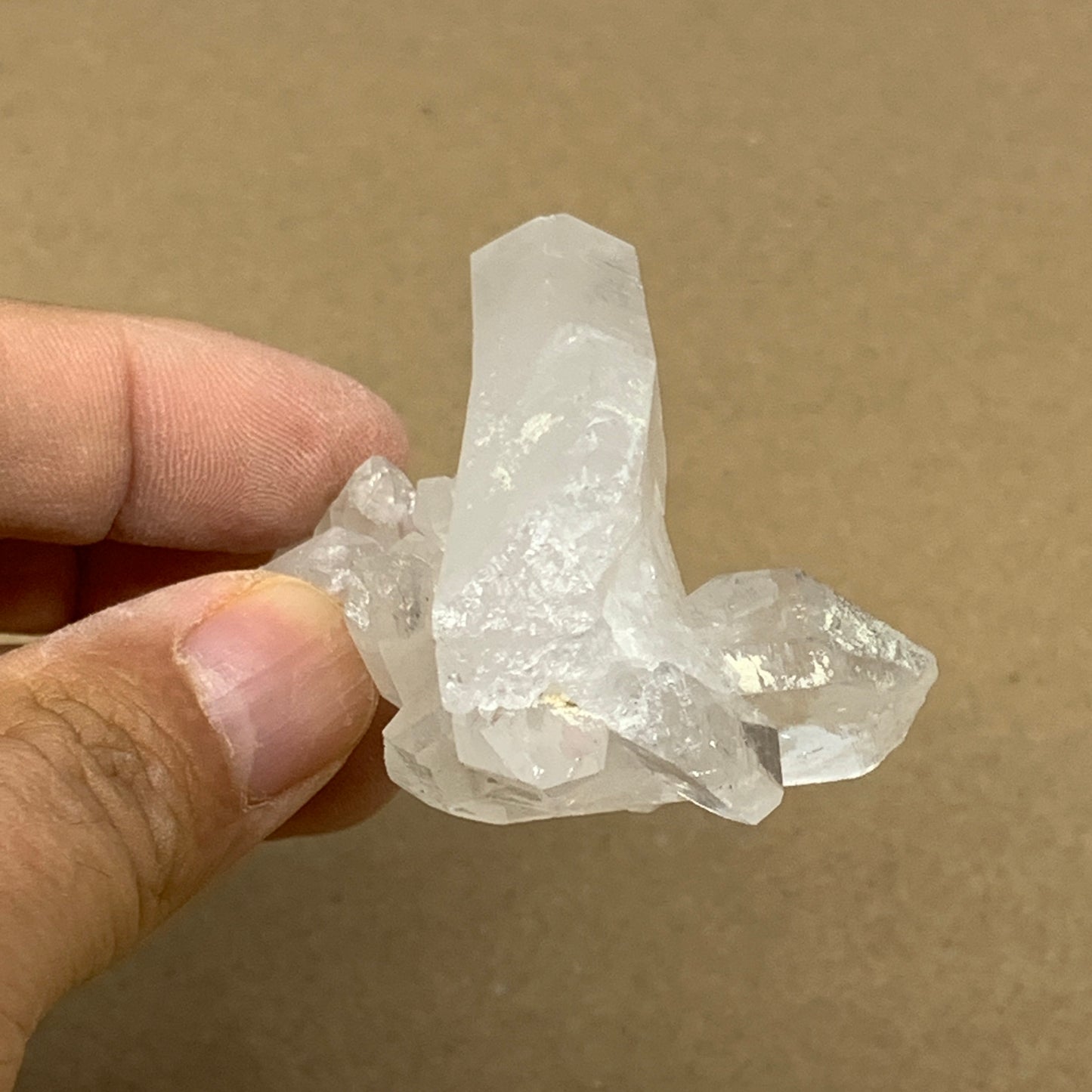 69.1g, 2.7"x1.5"x0.5", Faden Quartz Crystal Mineral,Specimen Terminated, B24953