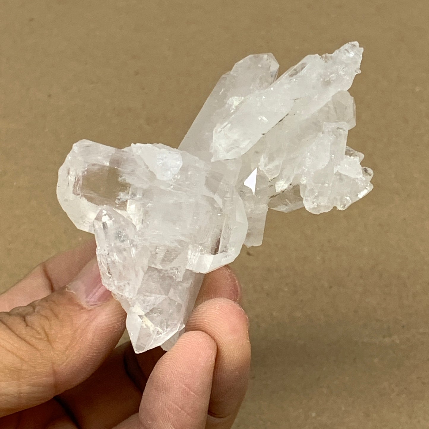 69.1g, 2.7"x1.5"x0.5", Faden Quartz Crystal Mineral,Specimen Terminated, B24953