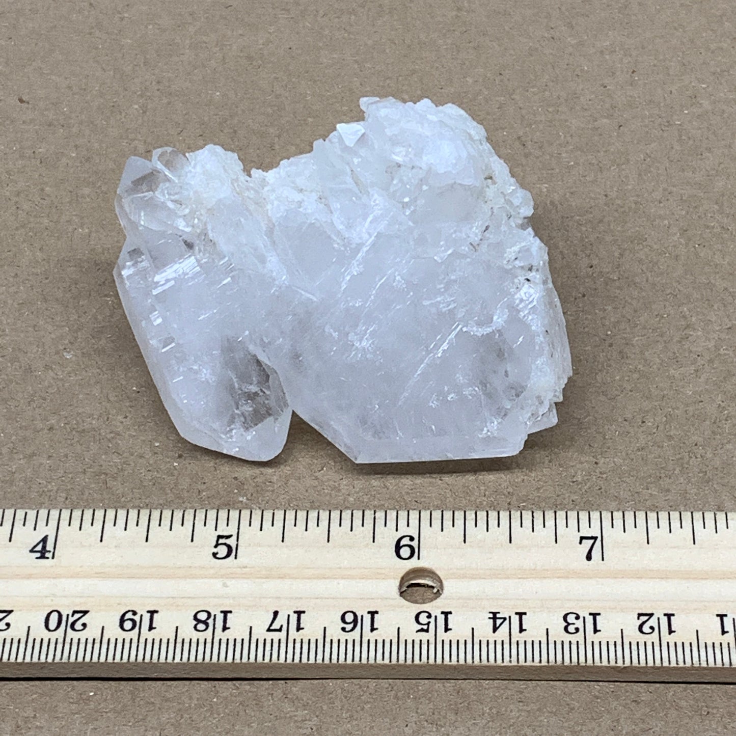 115.1g, 2.1"x2.5"x1", Faden Quartz Crystal Mineral,Specimen Terminated, B24956