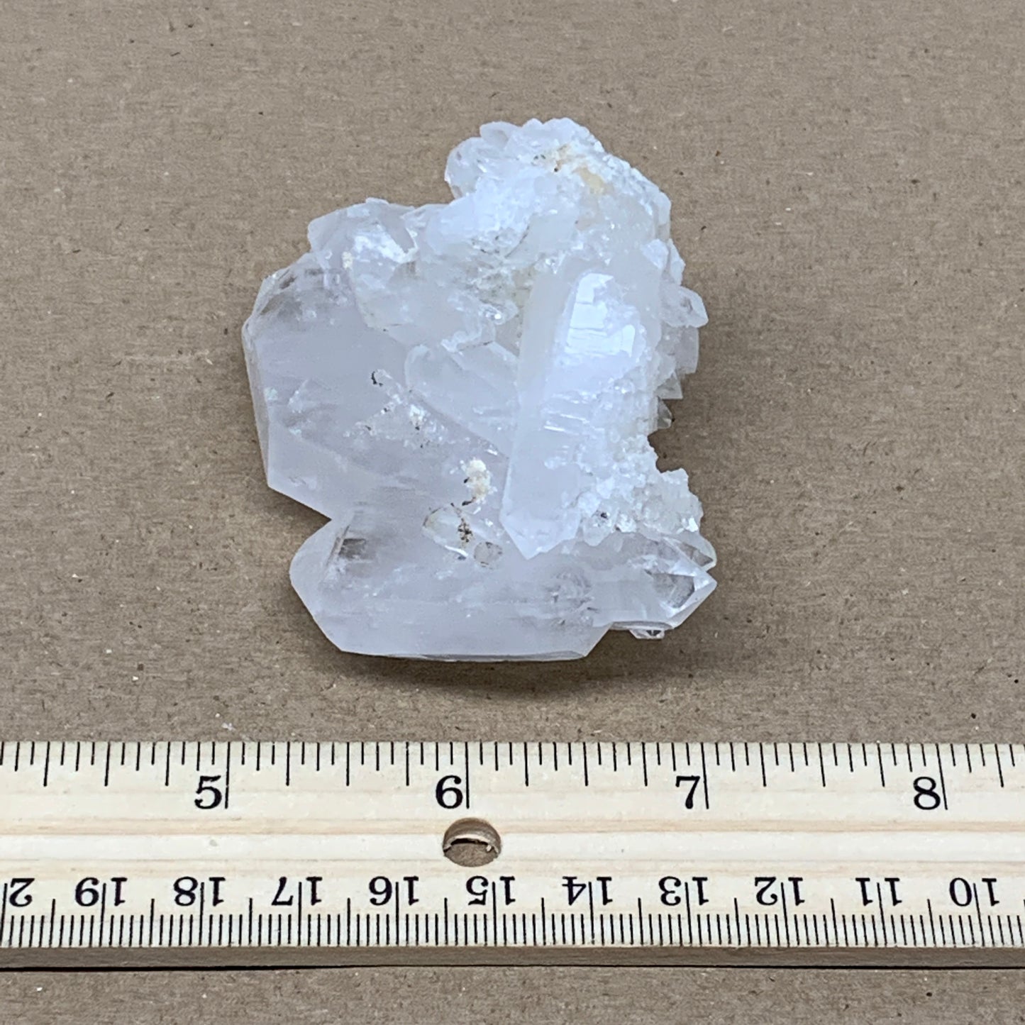 115.1g, 2.1"x2.5"x1", Faden Quartz Crystal Mineral,Specimen Terminated, B24956