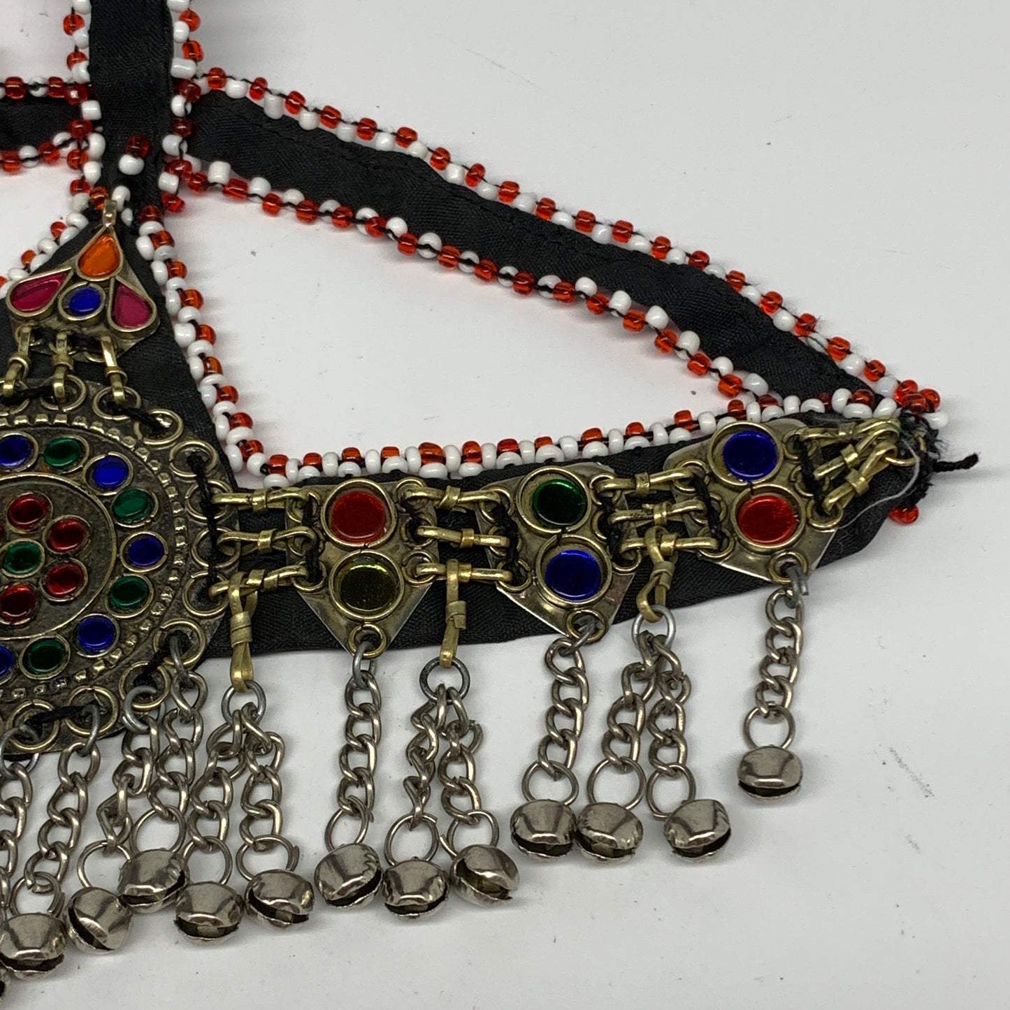 79.1g, Kuchi Headdress Headpiece Afghan Ethnic Tribal Jingle Bells @Afghanistan,