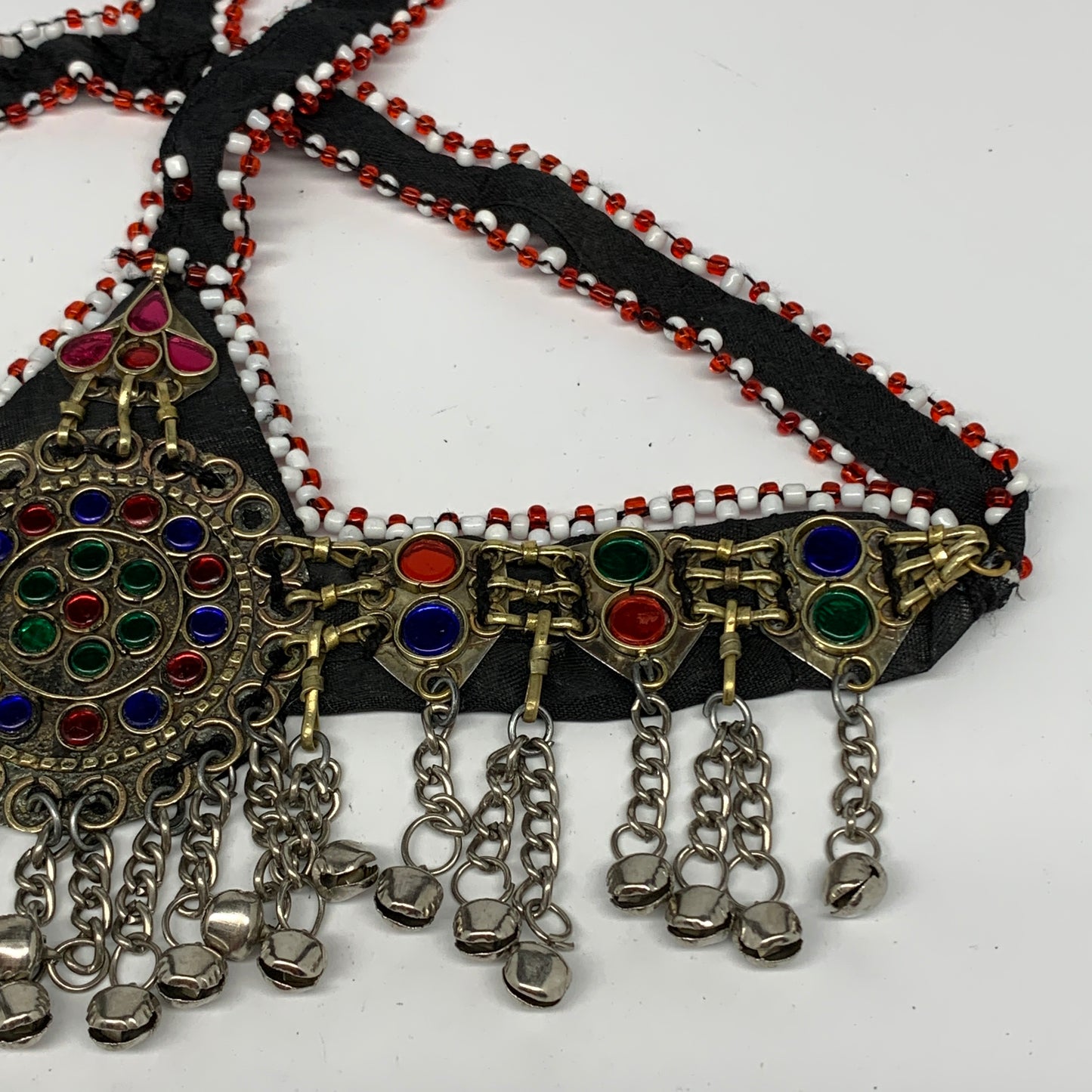 78.8g, Kuchi Headdress Headpiece Afghan Ethnic Tribal Jingle Bells @Afghanistan,